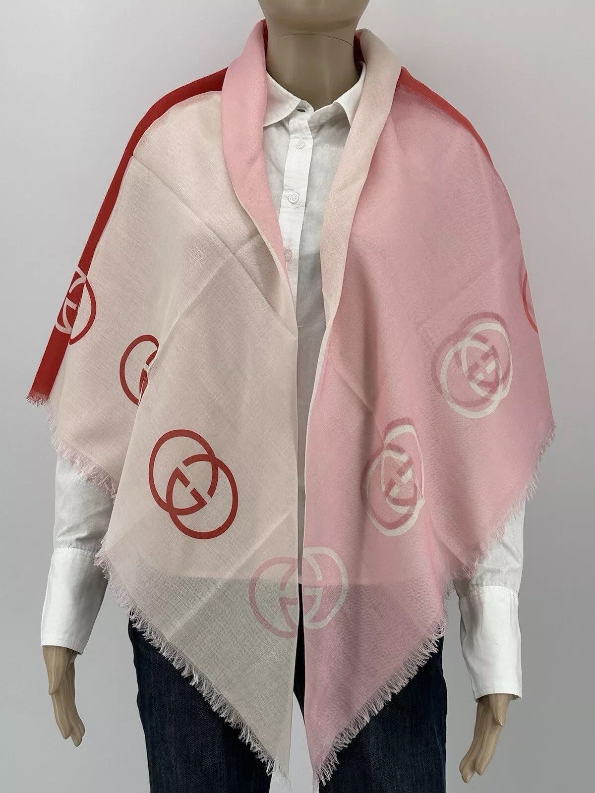Gucci New Gucci Scarves 130x130cm Size ONE SIZE - 2 Thumbnail