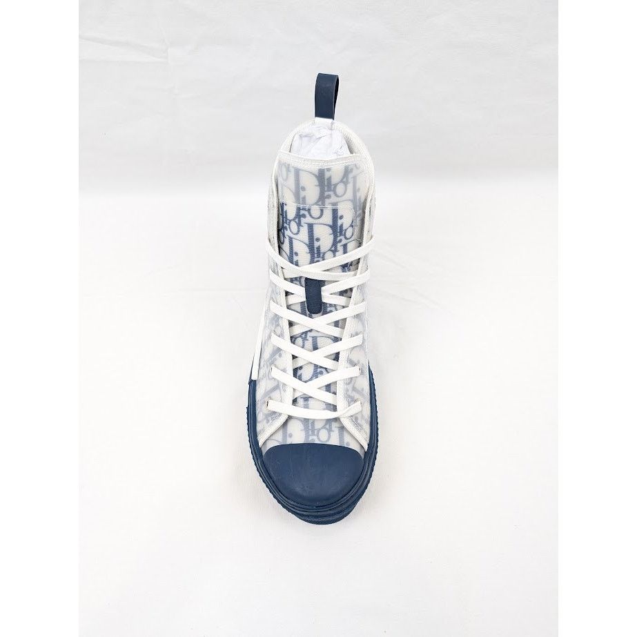 Dior o1rshd1 B23 HT Oblique Transparency in Blue Size US 12 / EU 45 - 8 Thumbnail