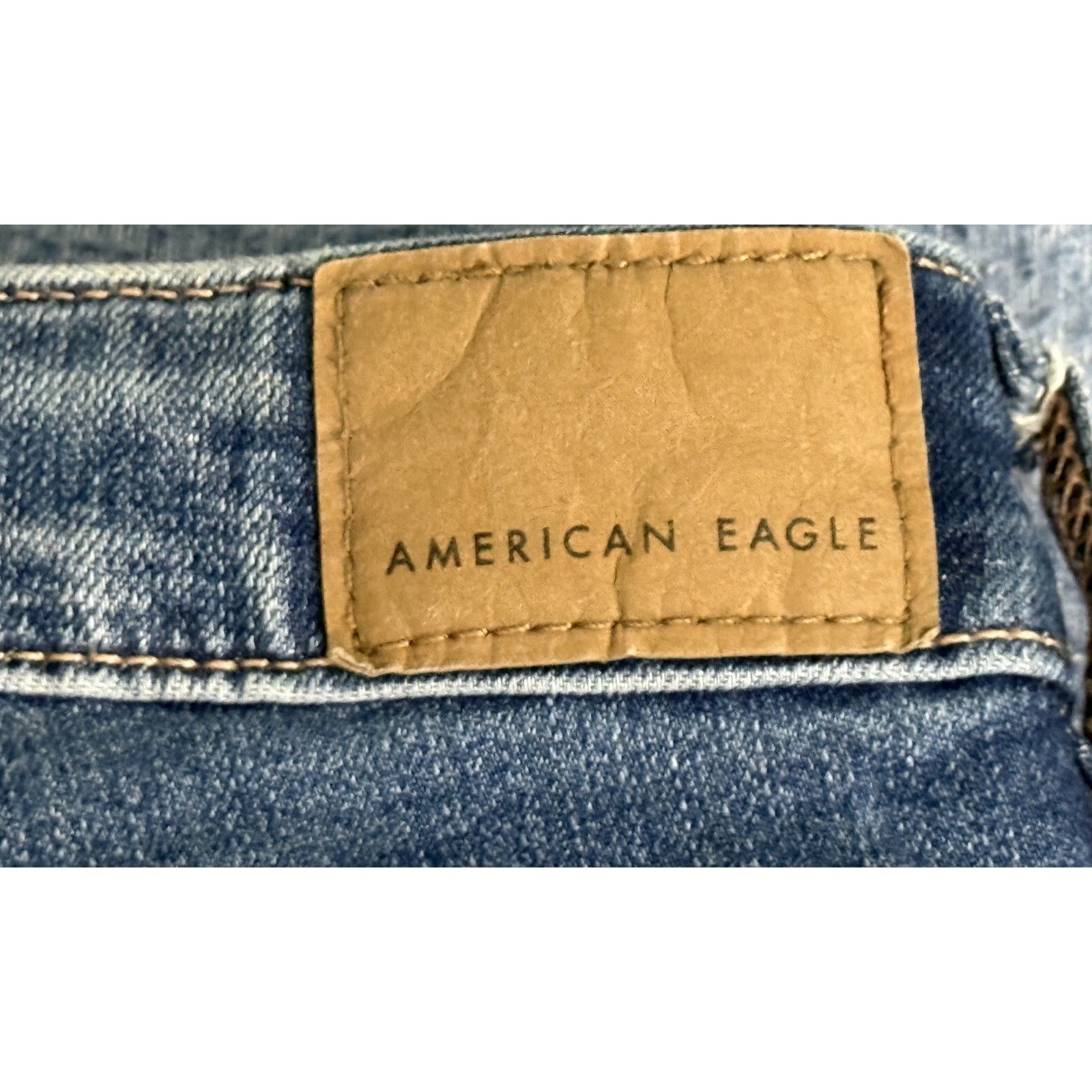 American Eagle Outfitters American Eagle Jeans Womens 4 Denim Pants Super Hi Rise Size 27" / US 4 / IT 40 - 3 Thumbnail