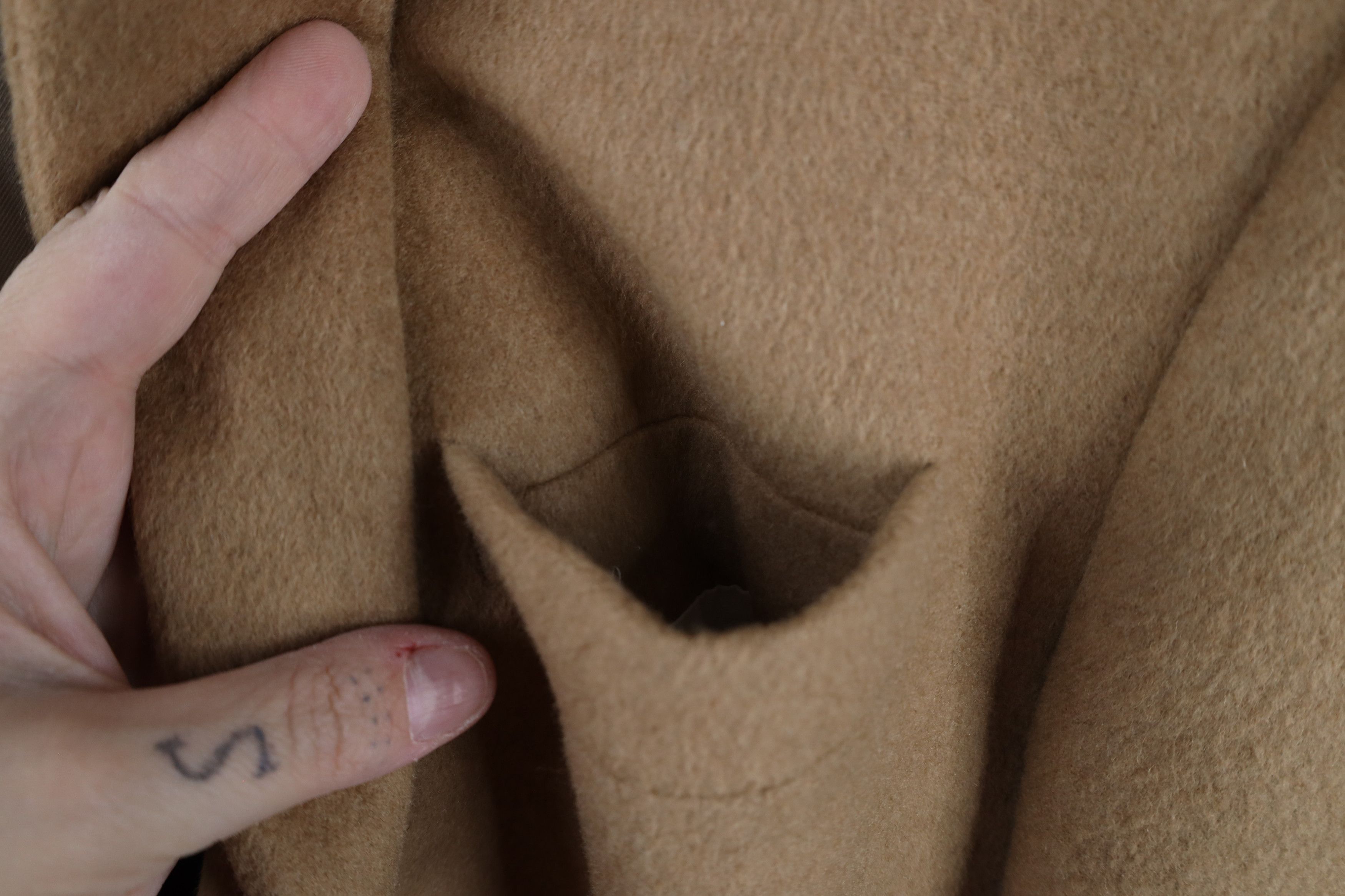 Ralph Lauren × Vintage Vintage 90s Chaps Ralph Lauren Camel Hair Blazer Suit Jacket Size US L / EU 52-54 / 3 - 6 Thumbnail