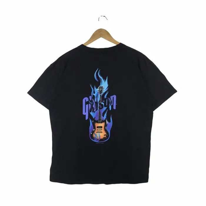 Band Tees Vtg GIBSON GUITAR HERO Tee Shirt Music Band Tour Concert Size US L / EU 52-54 / 3 - 1 Thumbnail
