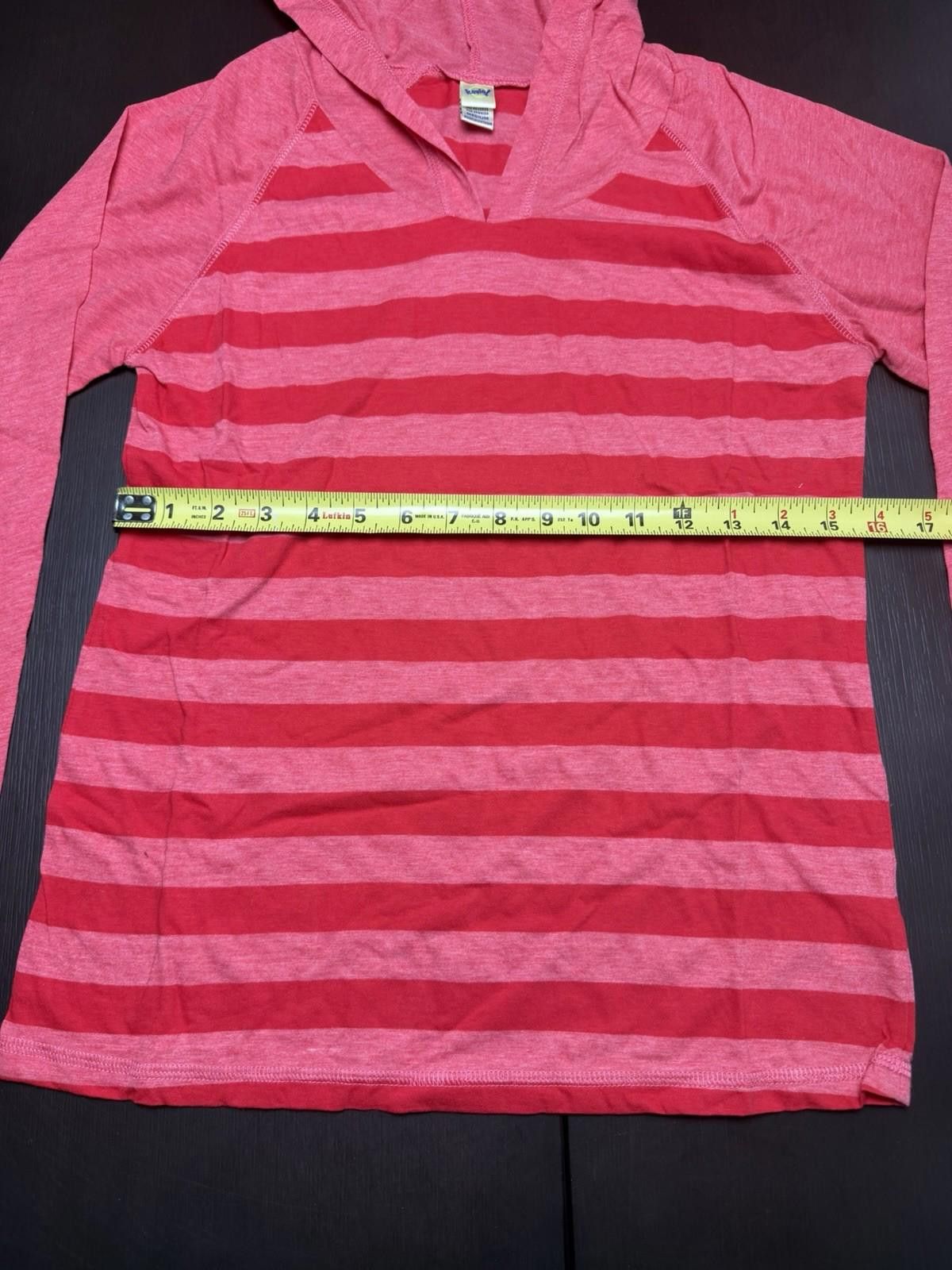 Other NWT Y2K Kavio! Womens M Hooded TSHIRT Stripes Size M / US 6-8 / IT 42-44 - 6 Thumbnail