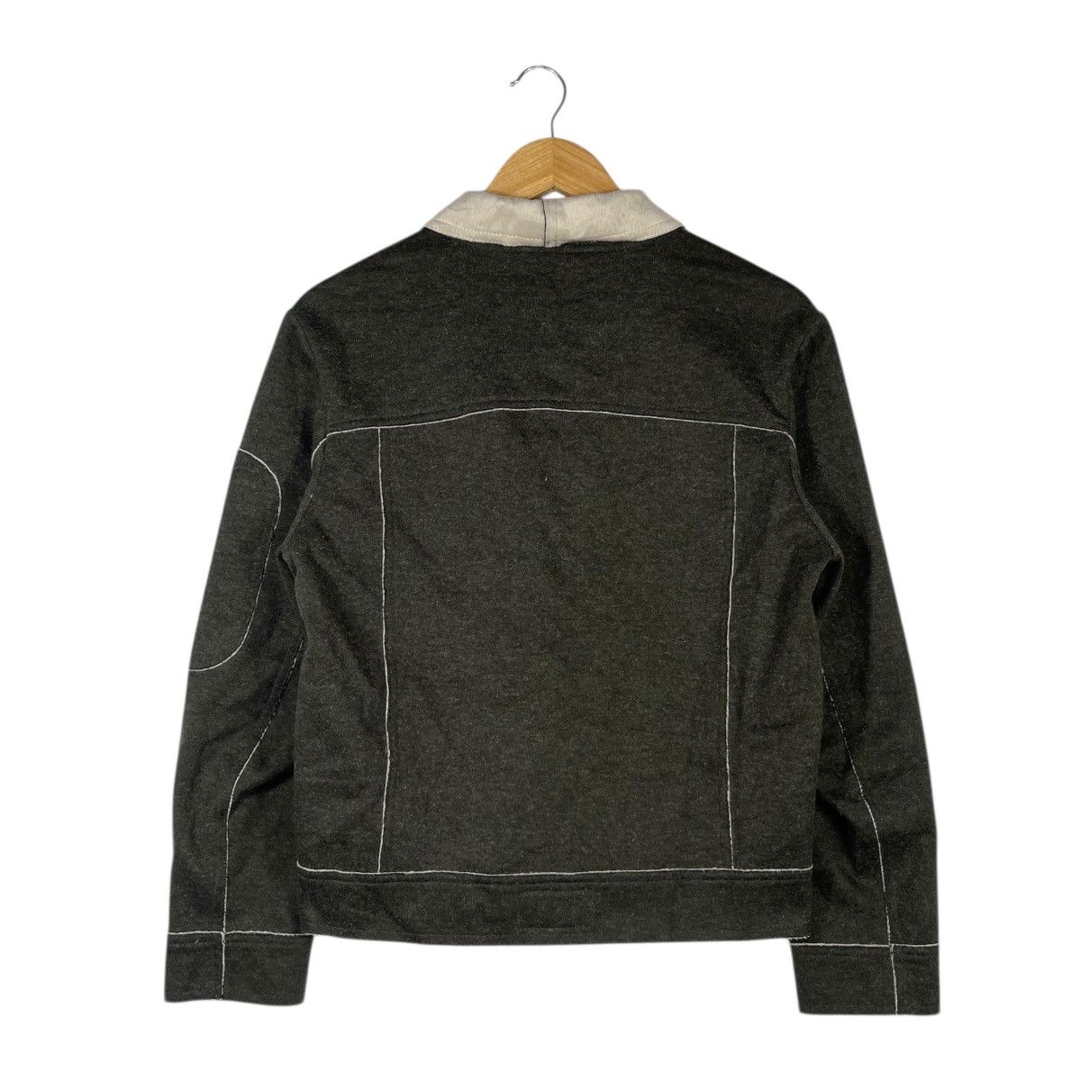Fendi FENDI Jeans Roma Amor Vintage Wool Zip Jacket Size US M / EU 48-50 / 2 - 4 Thumbnail