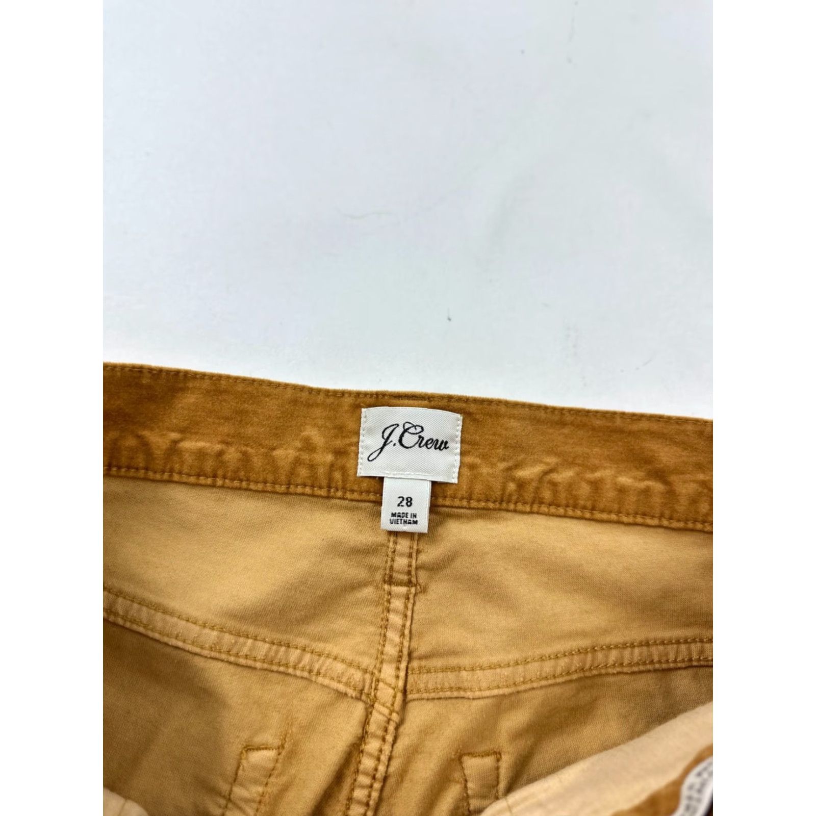 J.Crew J.Crew Pants Womens 28 Brown Pockets Stretch Slim Fit Preppy Straight Leg Size 28" / US 6 / IT 42 - 4 Thumbnail