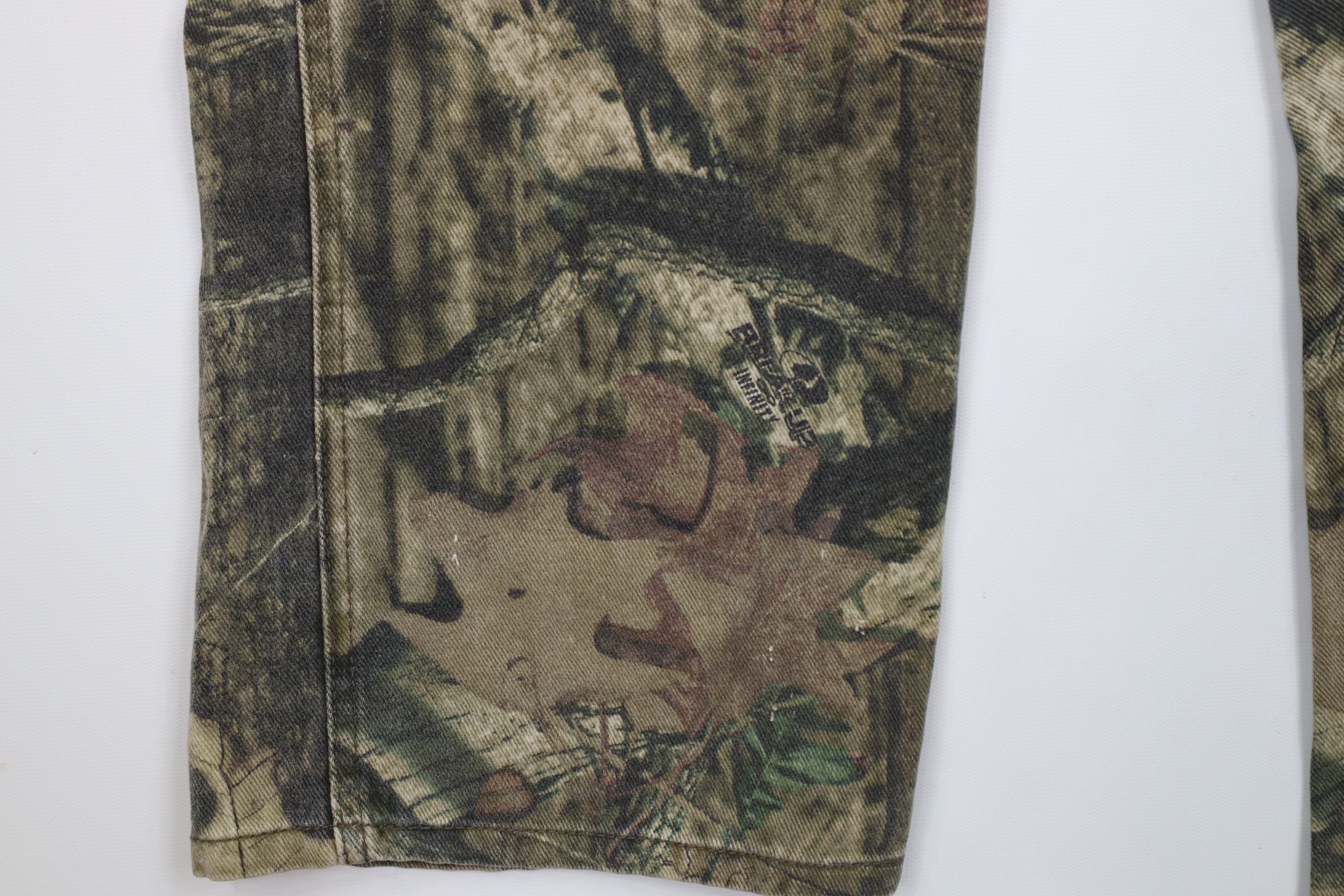 Mossy Oaks × Vintage Vintage Mossy Oak Camouflage Leg Double Knee Denim Jeans Size US 36 / EU 52 - 8 Thumbnail