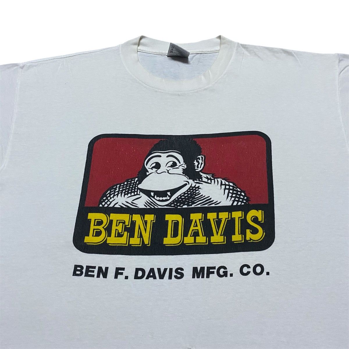Ben Davis Rare‼️🔥Vintage Ben Davis Big Logo Single Stitch T-Shirt Size US L / EU 52-54 / 3 - 5 Thumbnail