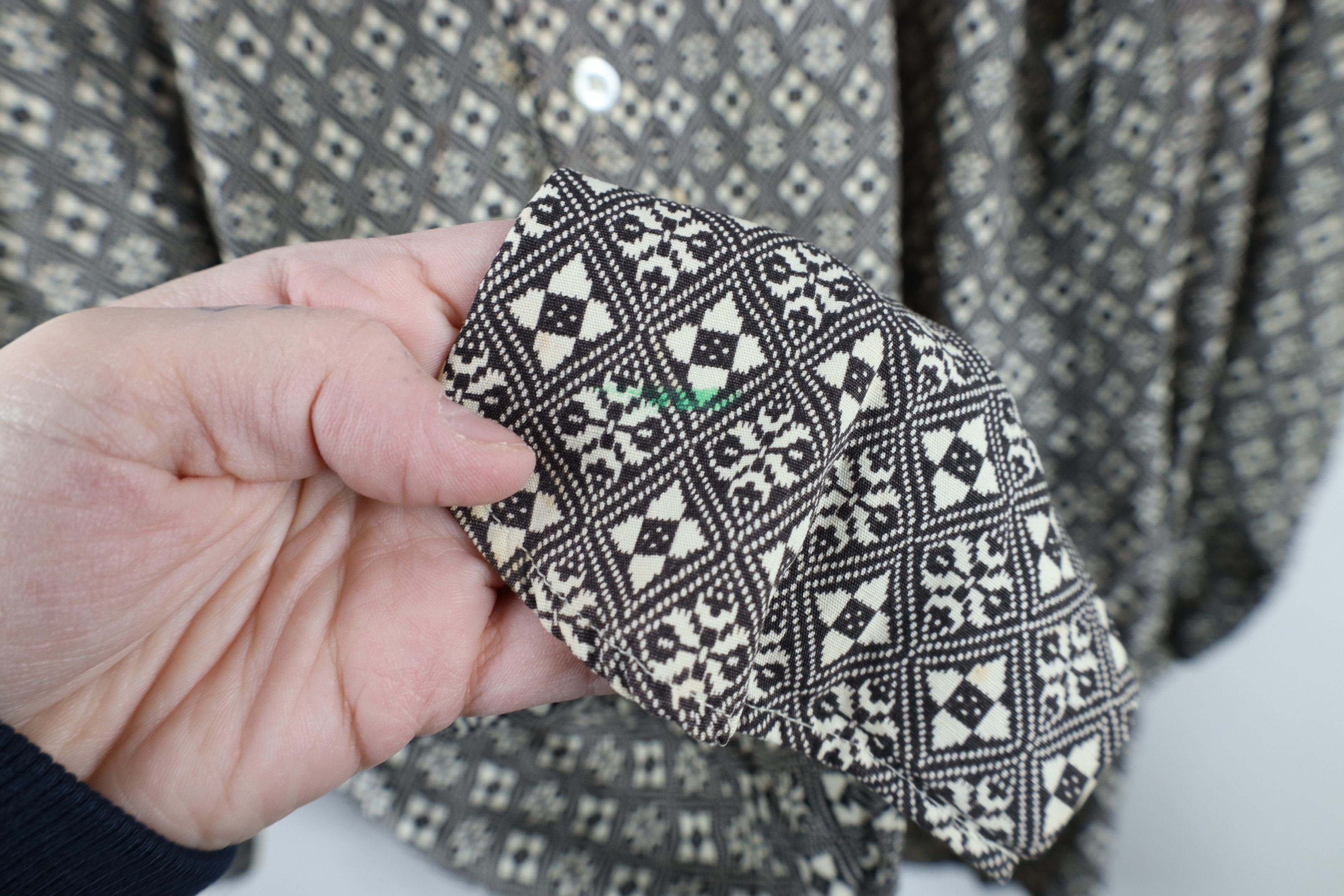 Vintage Vintage 60s 70s Streetwear Collared Button Shirt USA Size US L / EU 52-54 / 3 - 9 Thumbnail