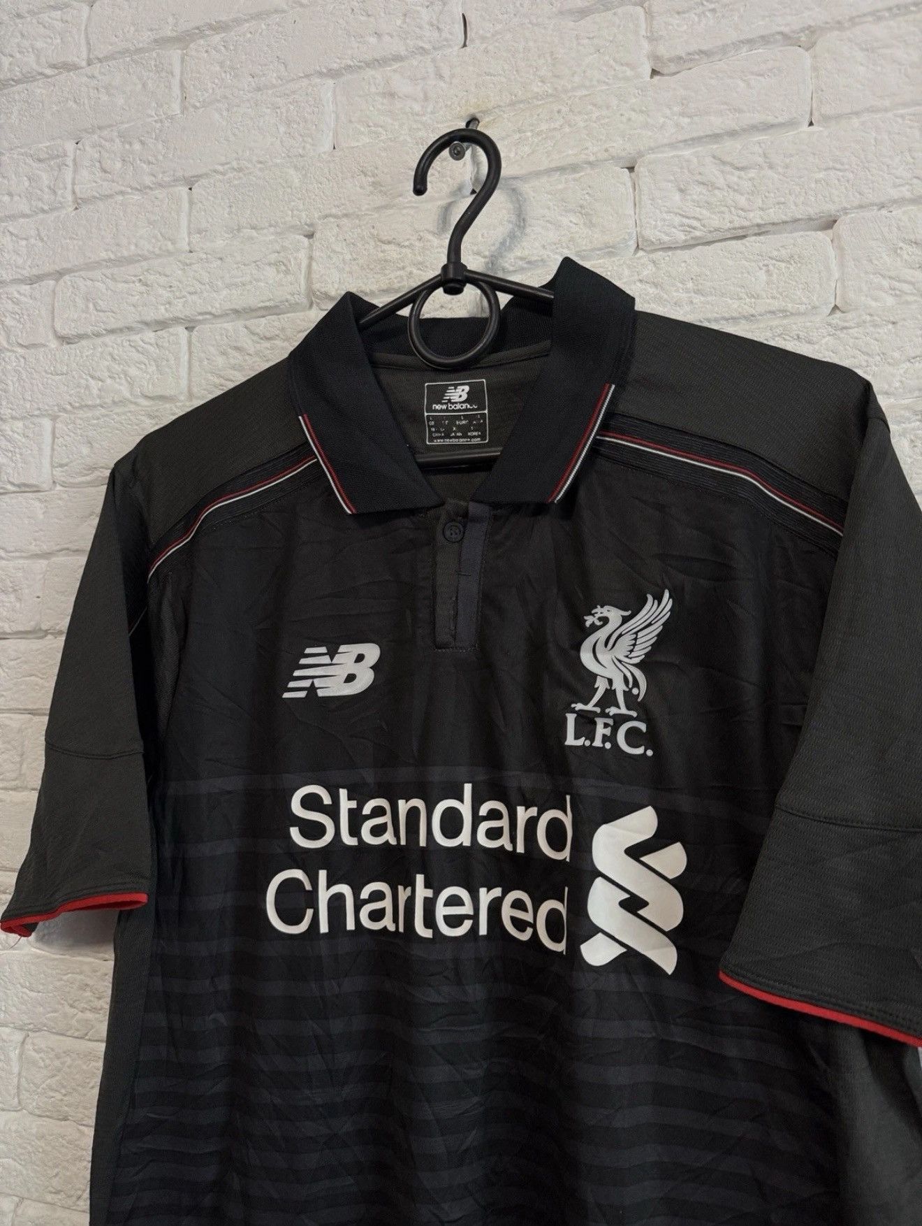 New Balance New Balance Liverpool Third Jersey 15/16 Football Shirt Sz L Size US L / EU 52-54 / 3 - 2 Thumbnail