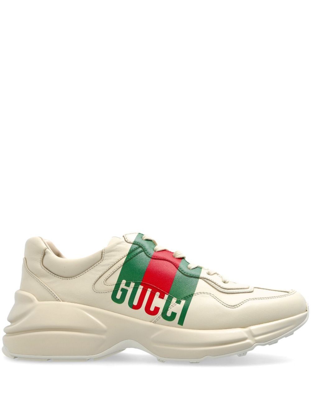 Gucci o1loc1c0625 Rhyton Sneakers in Ivory Size US 9.5 / EU 42-43 - 1 Thumbnail