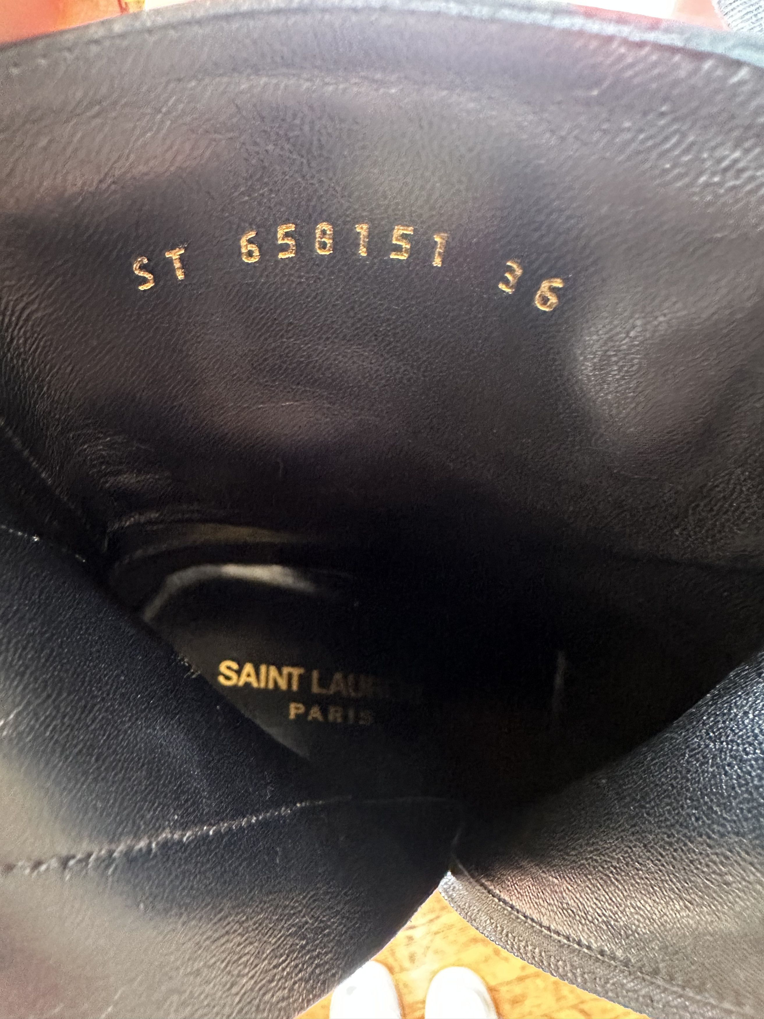 Saint Laurent Paris Saint Laurent 110 Tube Boots in Vanity Soft Calf leather Size US 6 / IT 36 - 7 Thumbnail