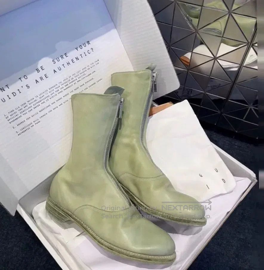 Guidi Green Women’s Ankle Boots. Size US 6 / IT 36 - 1 Thumbnail