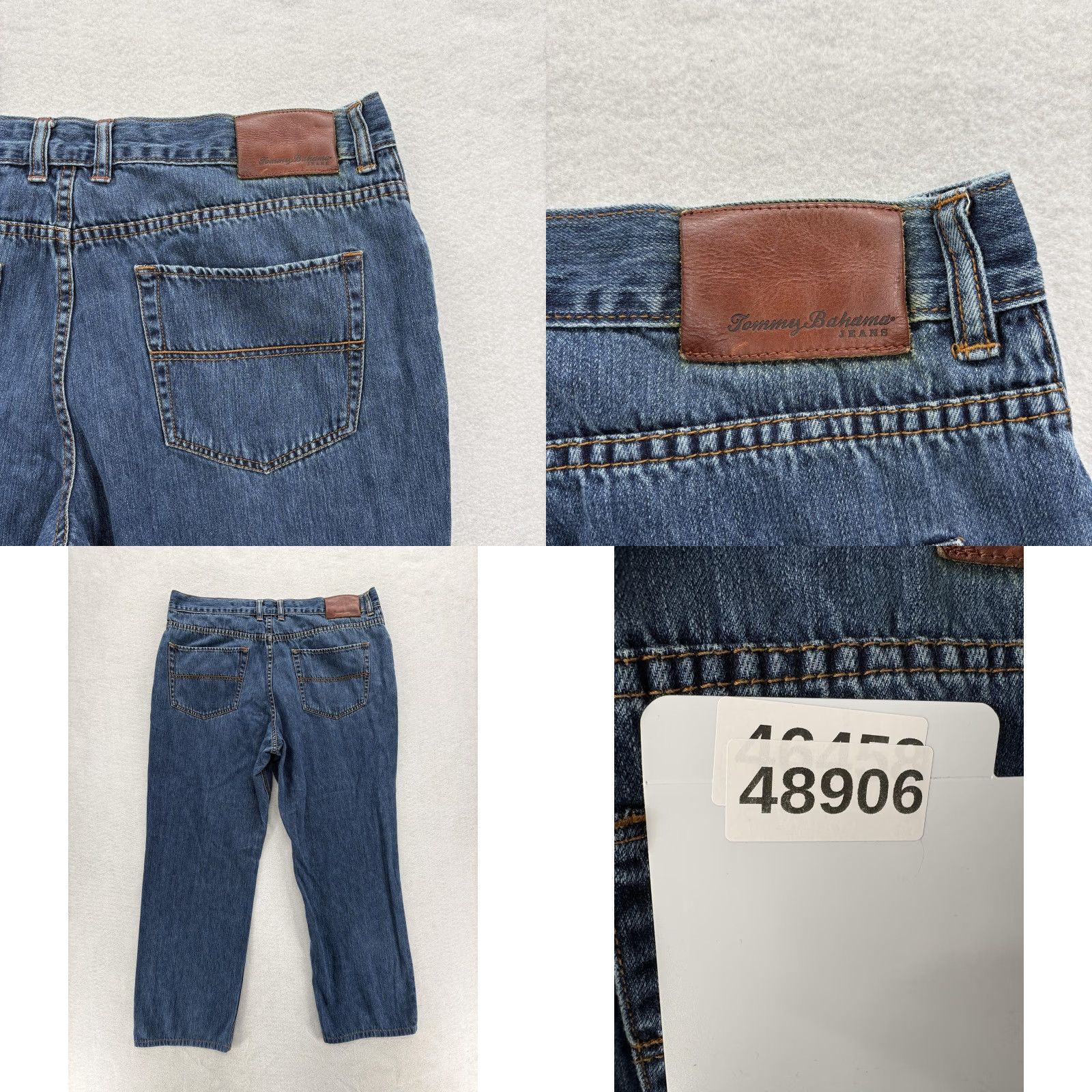 Tommy Bahama Tommy Bahama Jeans Classic Fit Mens 40x30 Denim Blue Medium Wash Straight Casual Size US 40 / EU 56 - 9 Thumbnail