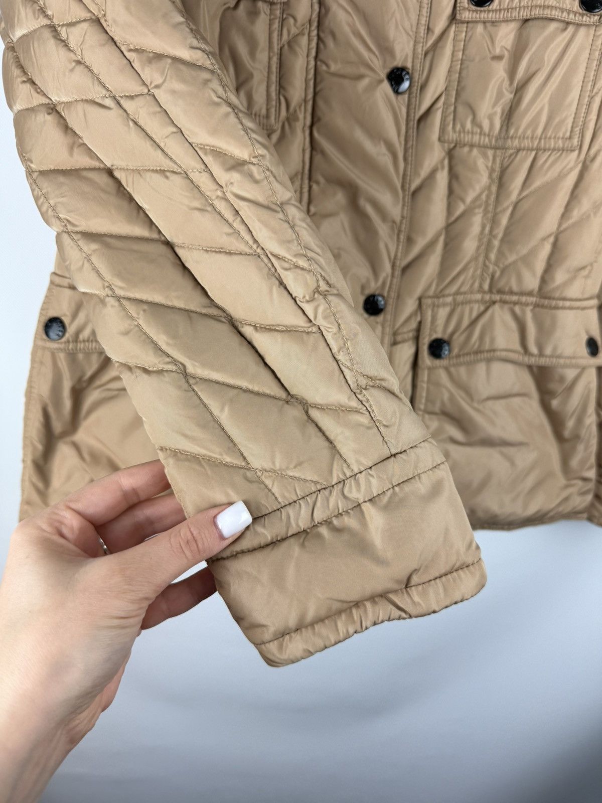 Moncler Moncler Saf Giubbotto Ladies Quilted Down Jacket Size 3 Size L / US 10 / IT 46 - 5 Thumbnail