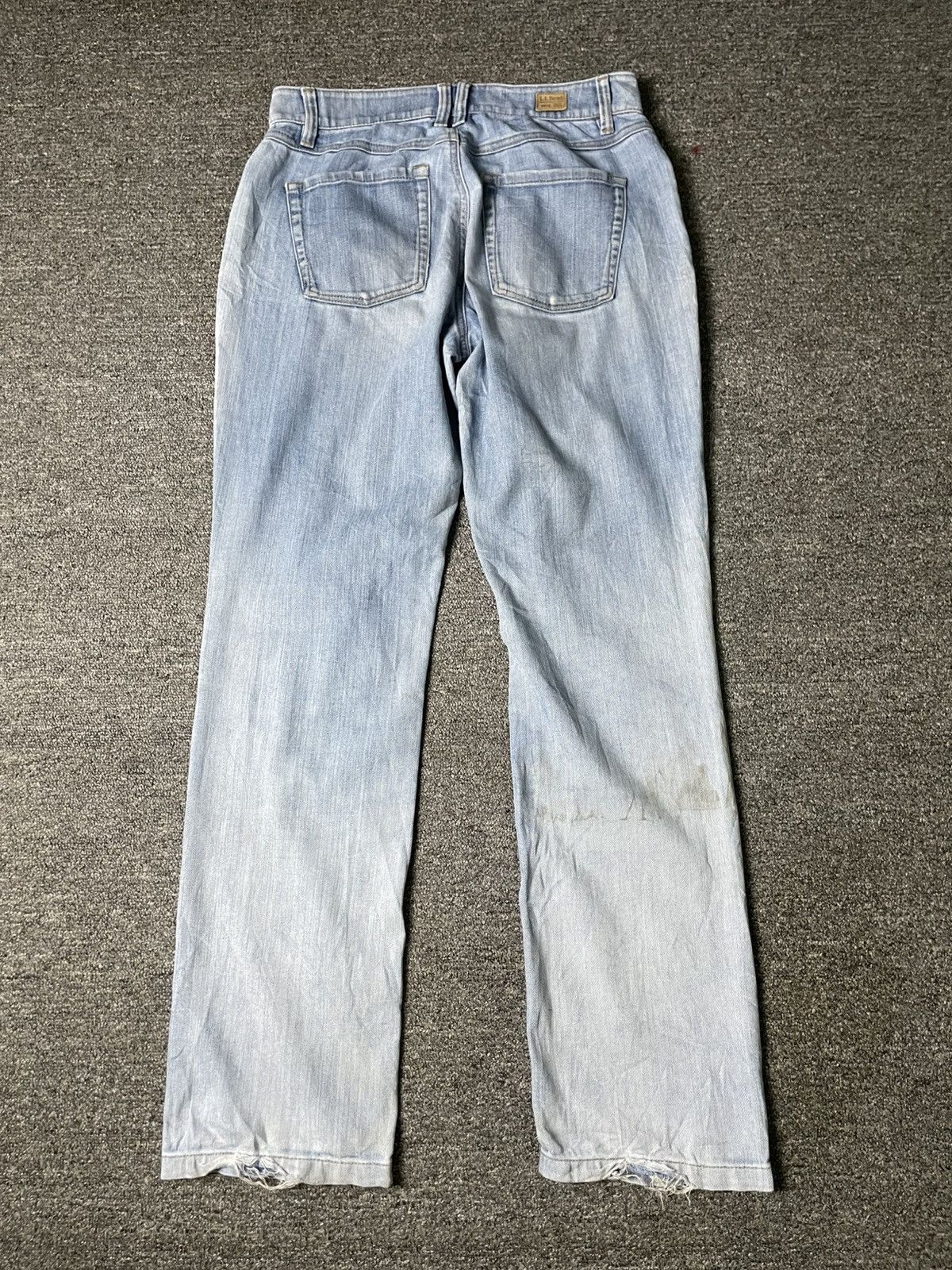 Japanese Brand × L.L. Bean × Vintage L.L Bean 1912 Straight Leg Favorite Fit Denim Jeans (132) Size US 29 - 12 Thumbnail