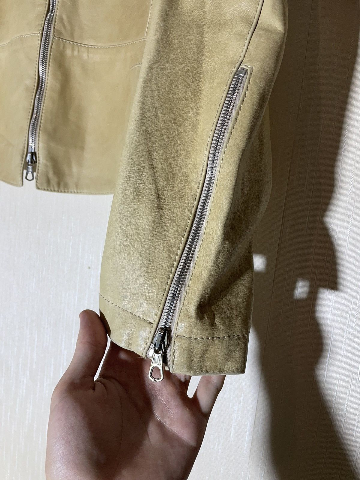 Brunello Cucinelli Brunello Cucinelli leather jacket Size L / US 10 / IT 46 - 7 Thumbnail