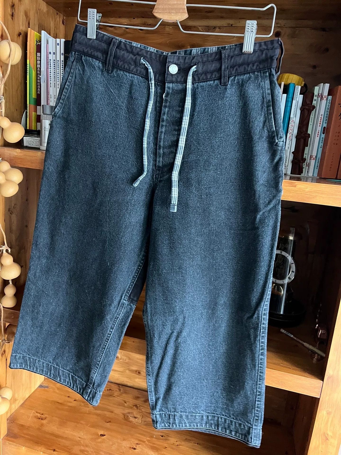 Porter Classic Porter Classic Kendo Denim Wide Pants Size US 26 / EU 42 - 3 Thumbnail