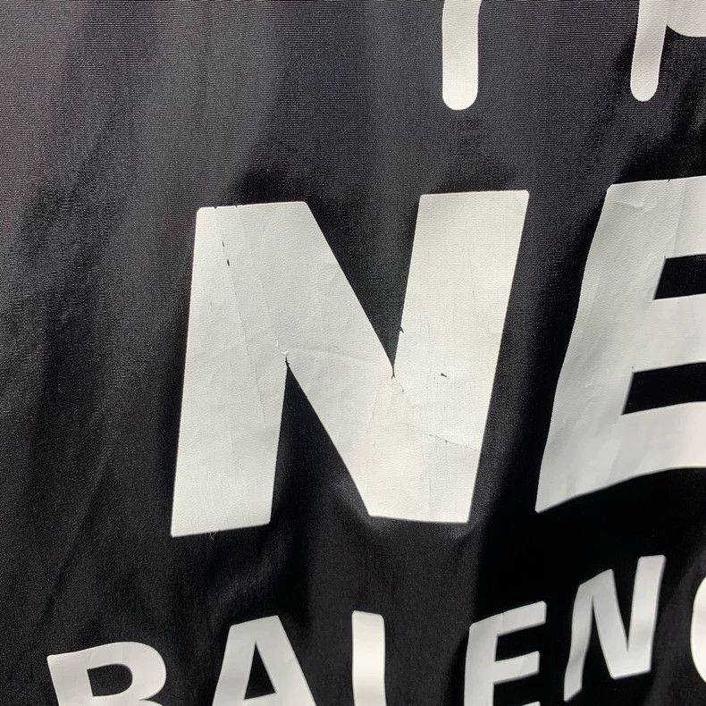 Balenciaga Balenciaga Black printed logo zip jacket 2505-Nextarrow Size XS / US 0-2 / IT 36-38 - 9 Thumbnail