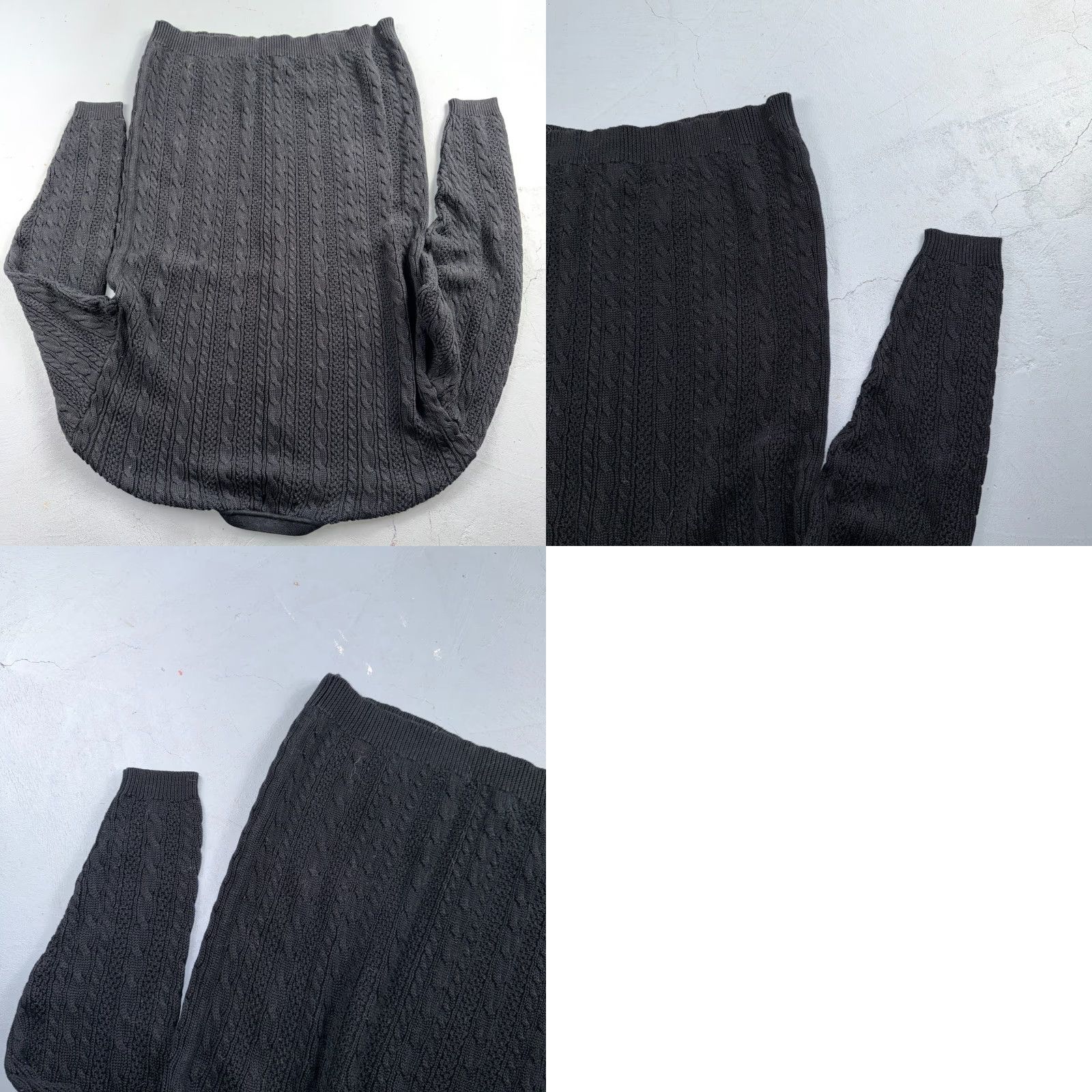 Nordstrom VINTAGE Nordstrom Cardigan Sweater 90s Black Button Front Long Sleeve M Womens Size M / US 6-8 / IT 42-44 - 8 Thumbnail