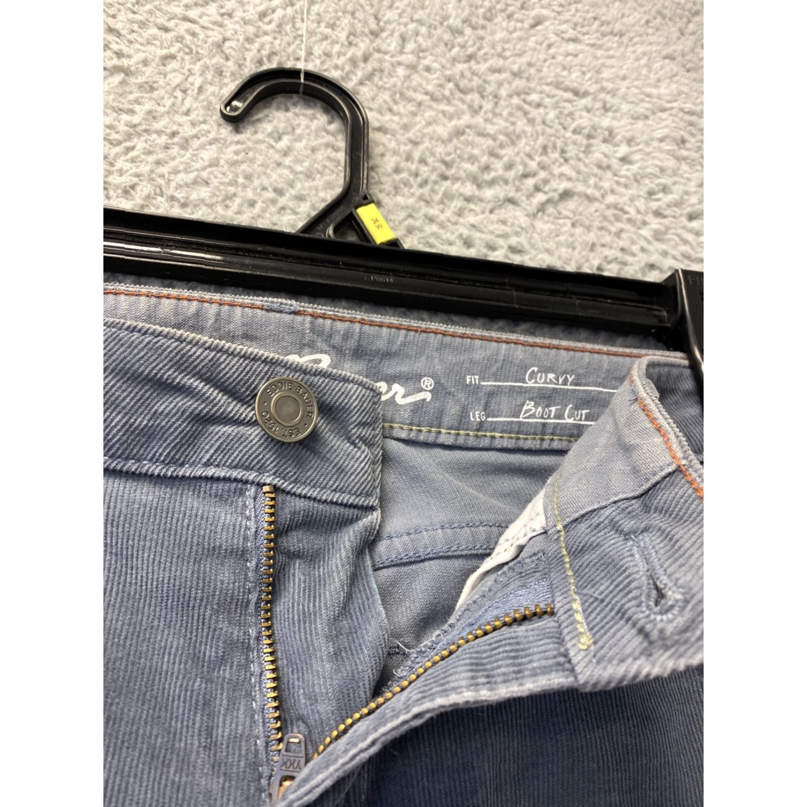 Eddie Bauer Eddie Bauer Vintage Corduroy Pants 6P Gray Bootcut Womens Classic Stretch Retro Size 32" / US 10 / IT 46 - 4 Thumbnail