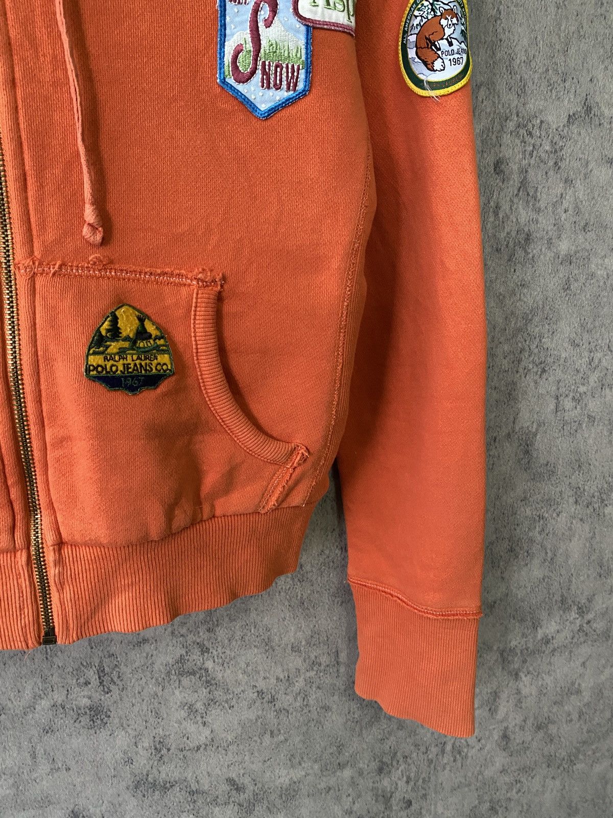 Polo Ralph Lauren Polo Jeans Ralph Lauren Sherpa Lining Hoodie Zipper Jacket Size US S / EU 44-46 / 1 - 7 Thumbnail