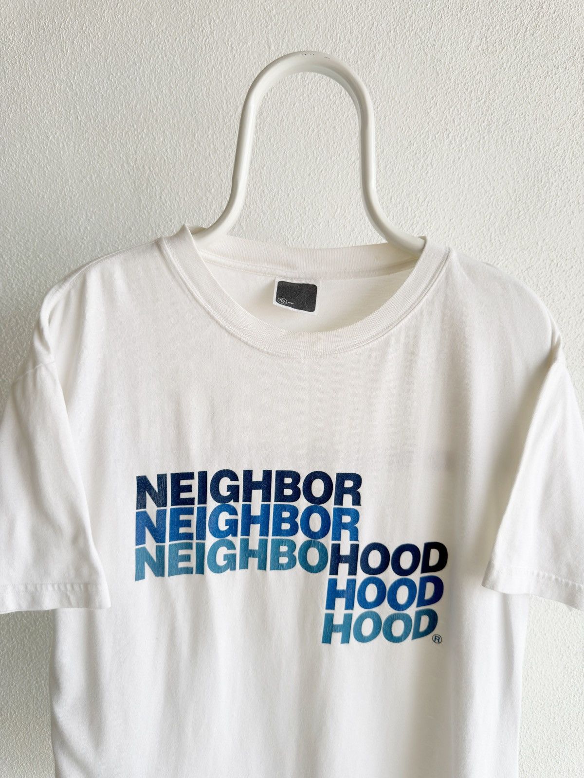 Neighborhood NEIGHBORHOOD Japan Spell Out Logo T-Shirt Size US L / EU 52-54 / 3 - 3 Thumbnail