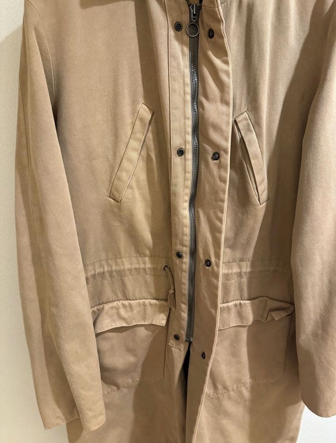 Raf Simons Raf Simons AW2003 Archive Parka Beige Size 48 Size US M / EU 48-50 / 2 - 10 Thumbnail