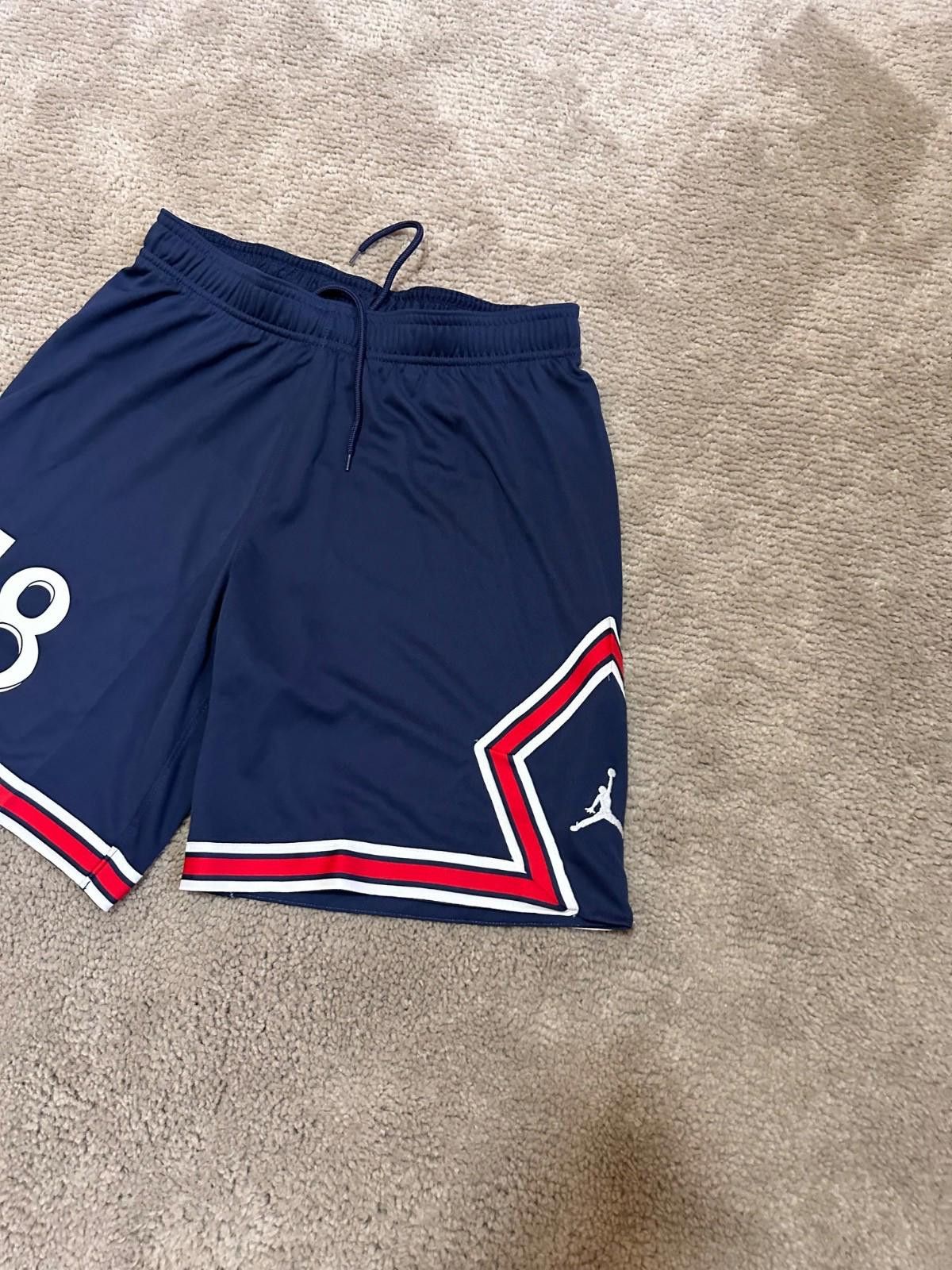 Nike Jordan Paris Saint Germain Stadium Shorts #18 Sz M Size US 32 / EU 48 - 3 Thumbnail