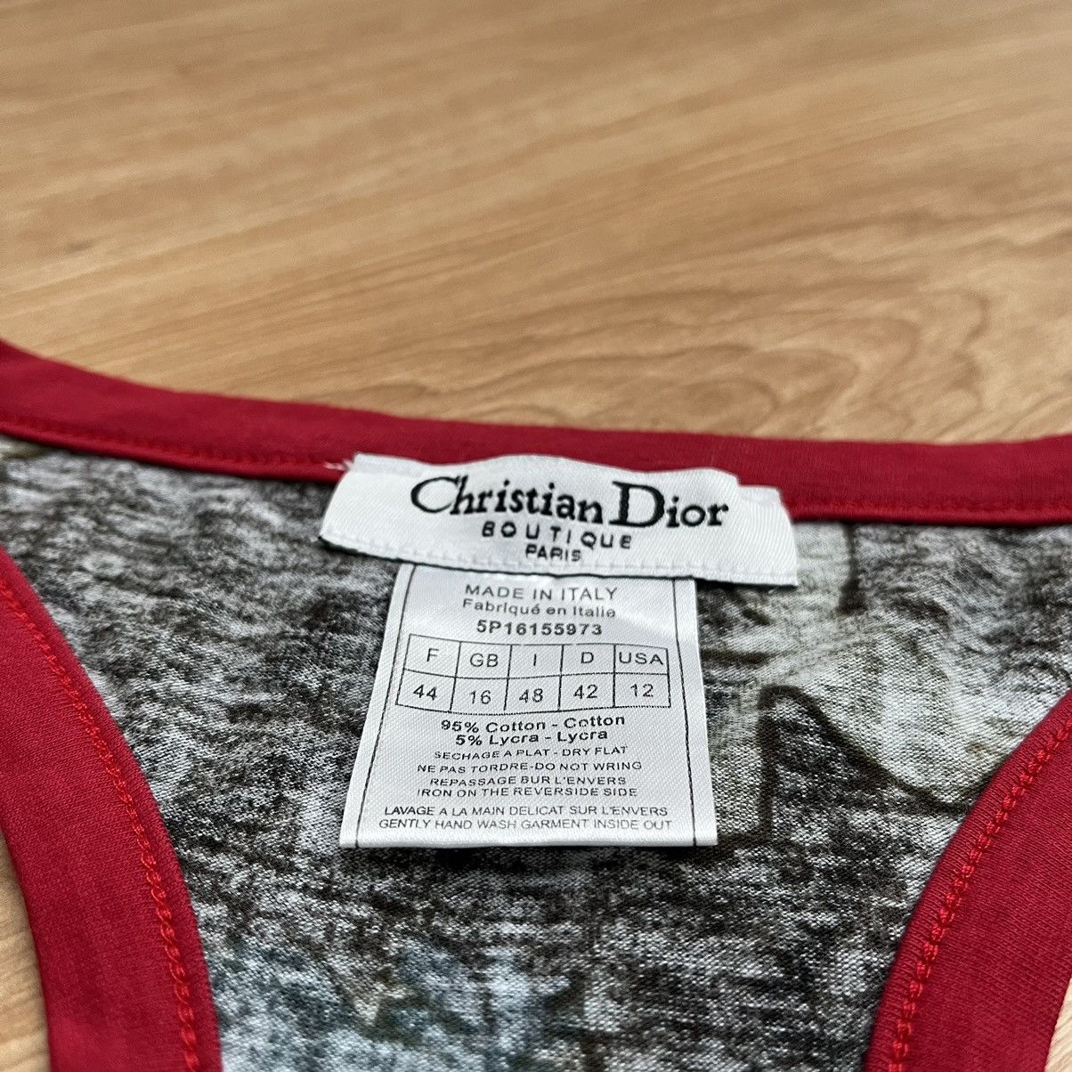 Christian Dior Monsieur Authentics Christian Dior Flower Camouflage Rhinestone Size XL / US 12-14 / IT 48-50 - 9 Thumbnail