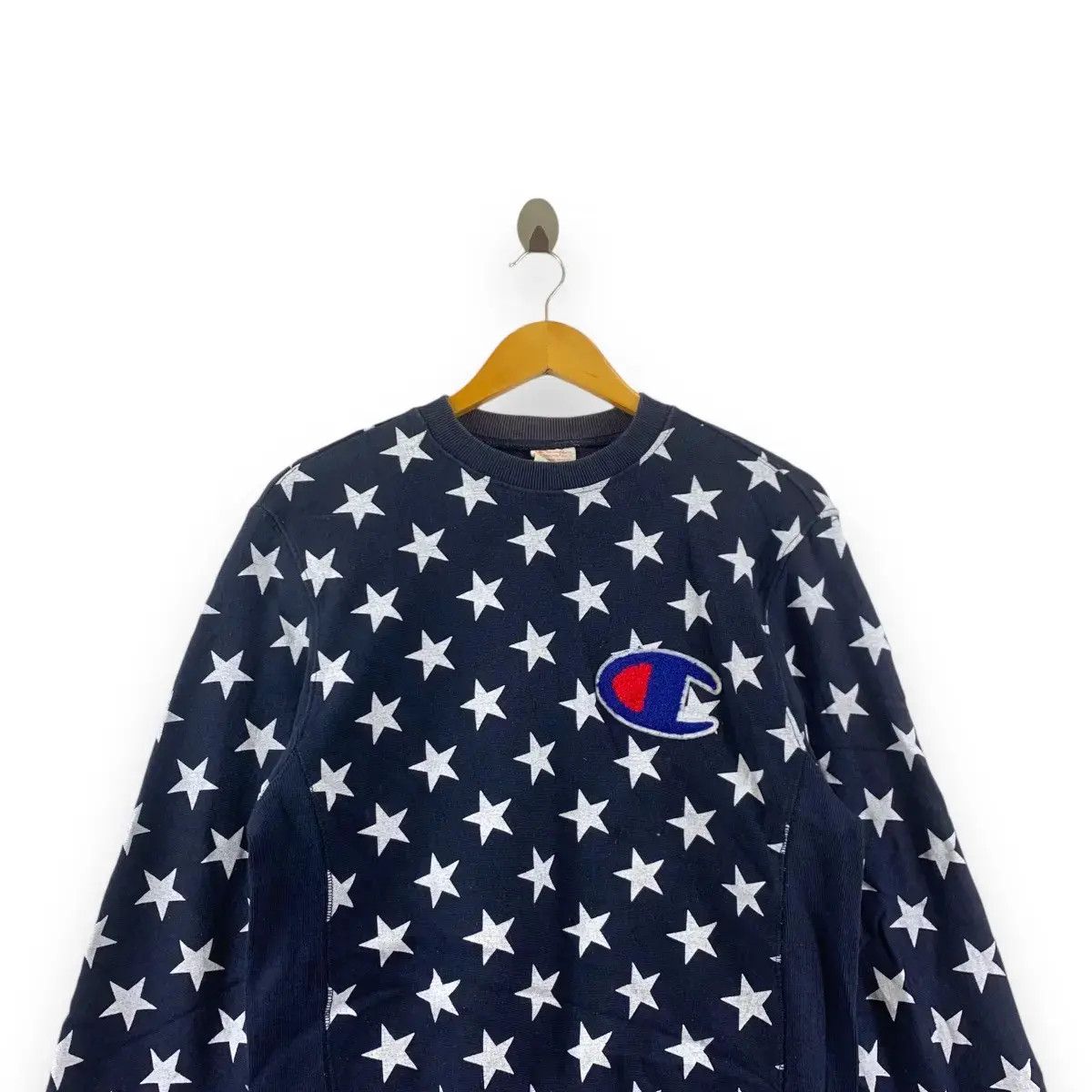 Champion Vintage 90’ CHAMPION REVERSE WEAVE All Star Sweatshirt Size L / US 10 / IT 46 - 2 Thumbnail