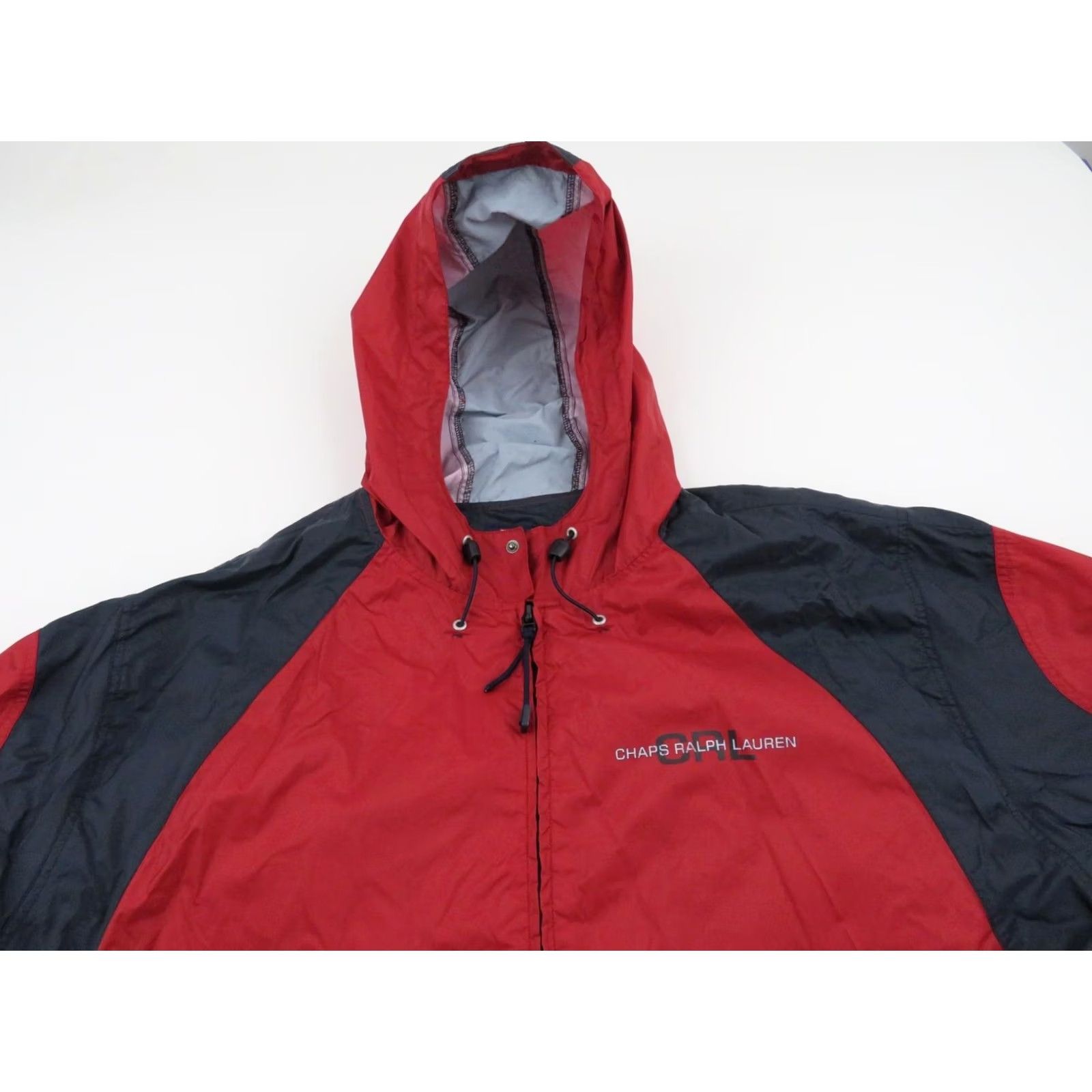 Polo Ralph Lauren VINTAGE Chaps Ralph Lauren Jacket Mens Large 90s Windbreaker 4th of July USA Flag Red Size US L / EU 52-54 / 3 - 3 Thumbnail