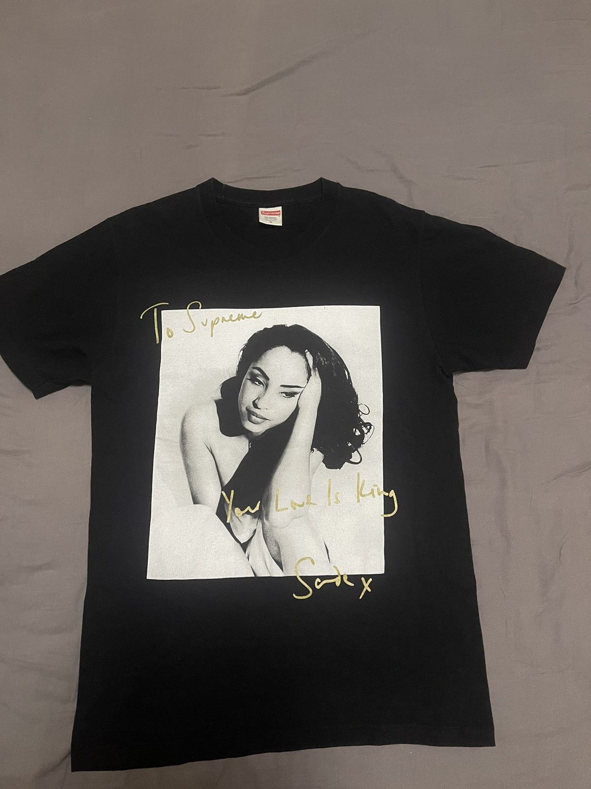 Supreme Supreme sade tee T-SHIRT black medium | Grailed