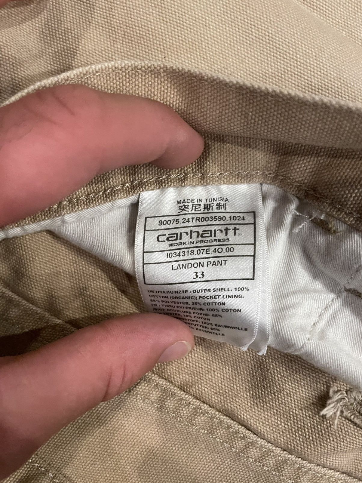 Carhartt Wip Carharrt wip Landon pant Size US 33 - 3 Thumbnail
