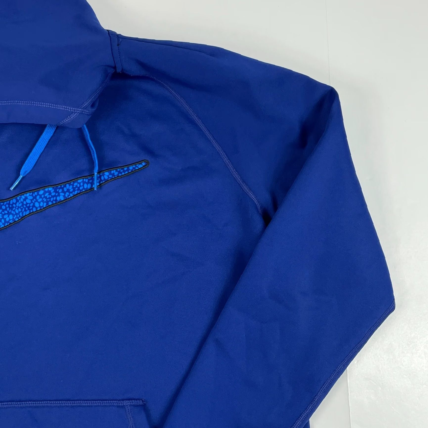 Nike VINTAGE Nike Therma Swoosh Hoodie Womens Large Purple Long Sleeve Pullover Gym Workout Size L / US 10 / IT 46 - 4 Thumbnail