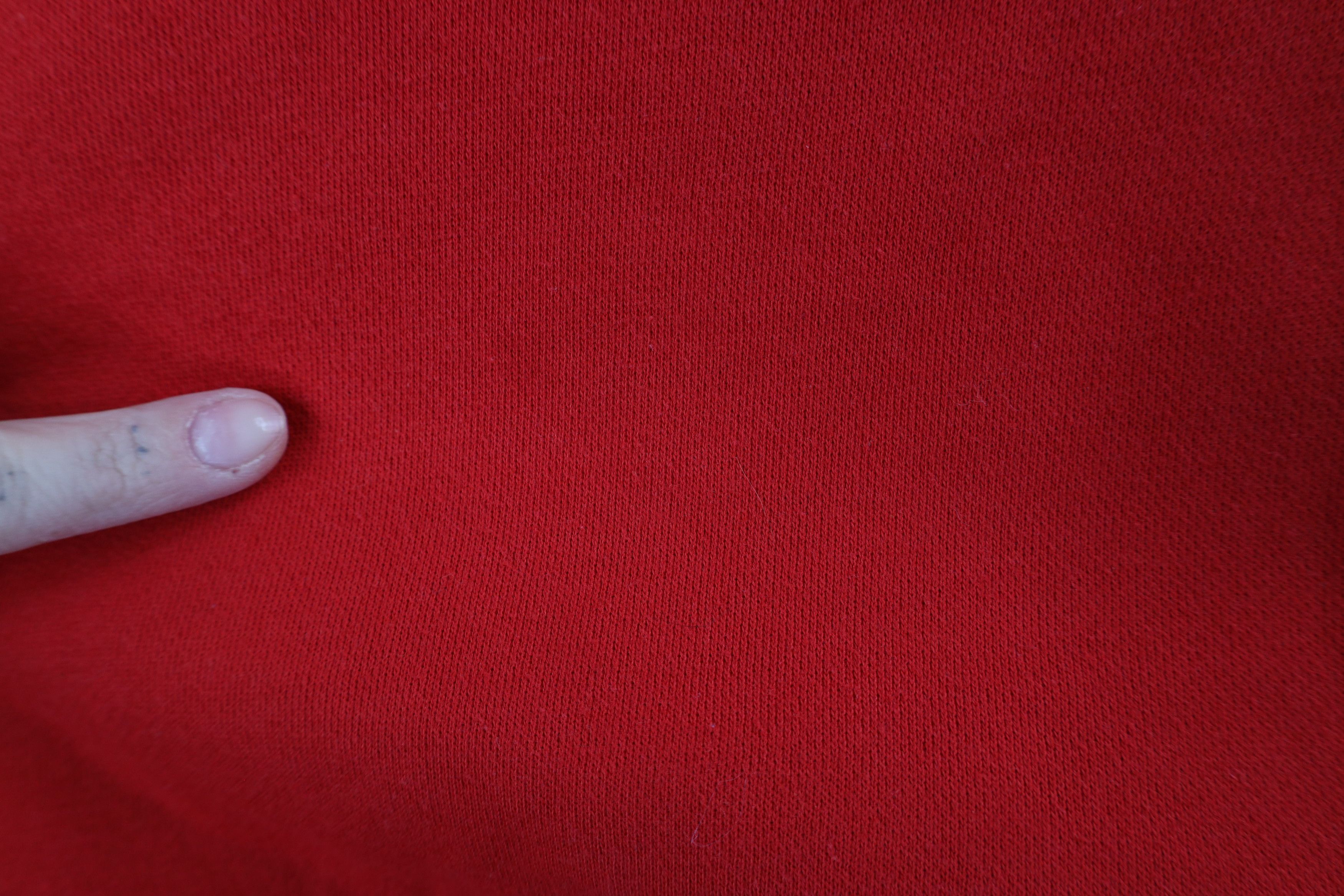 Vintage Vintage 90s Harrods London Spell Out Crewneck Sweatshirt Red Size US XL / EU 56 / 4 - 7 Thumbnail