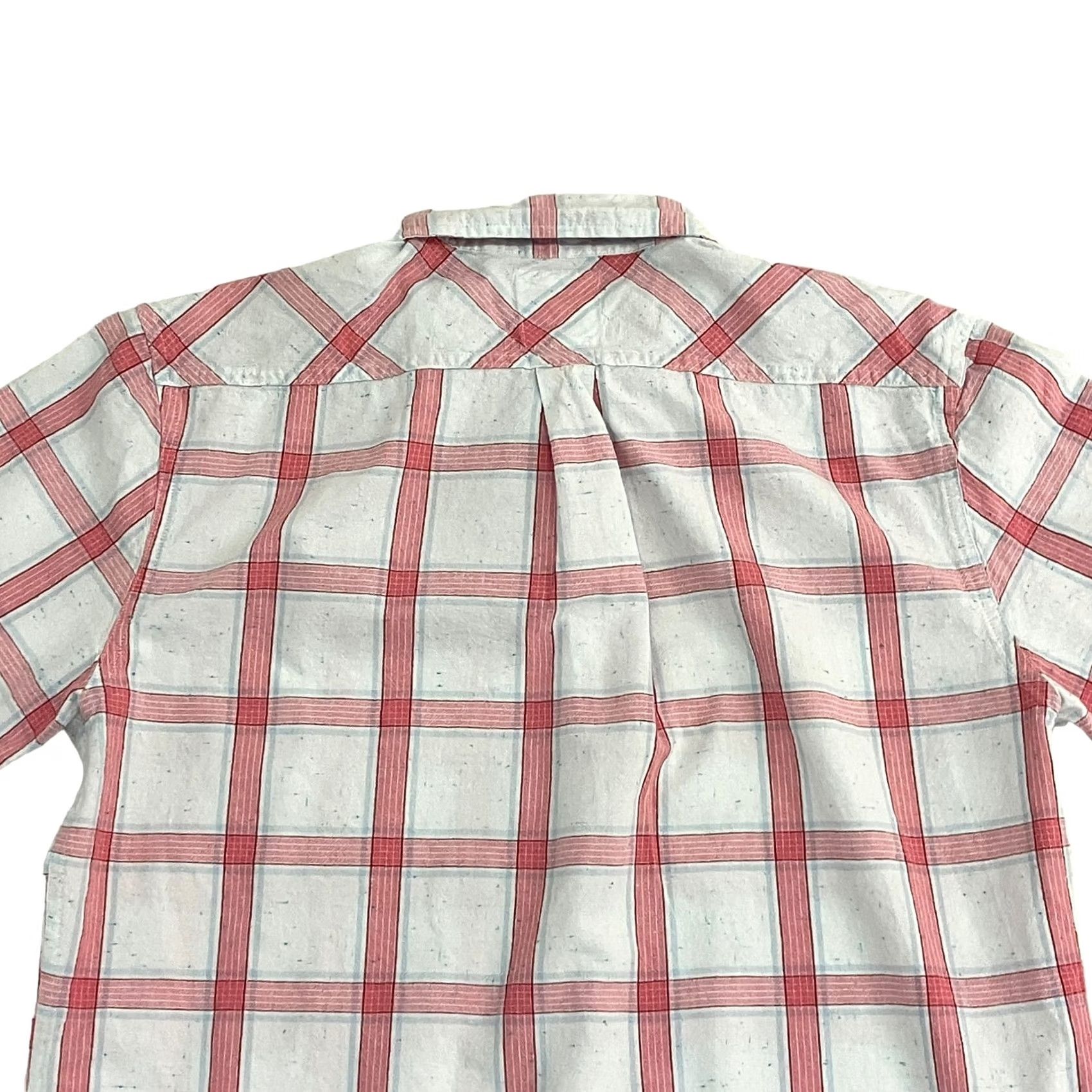 Levi's Levi's Shirt Mens Large Plaid Pink Short Sleeve Button Up Cotton Red Tab Size US L / EU 52-54 / 3 - 5 Thumbnail