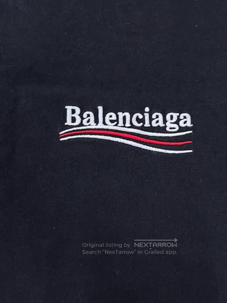 Balenciaga Balenciaga Coca-Cola Embroidered Loose Fit Short Sleeve T- Size US M / EU 48-50 / 2 - 3 Thumbnail