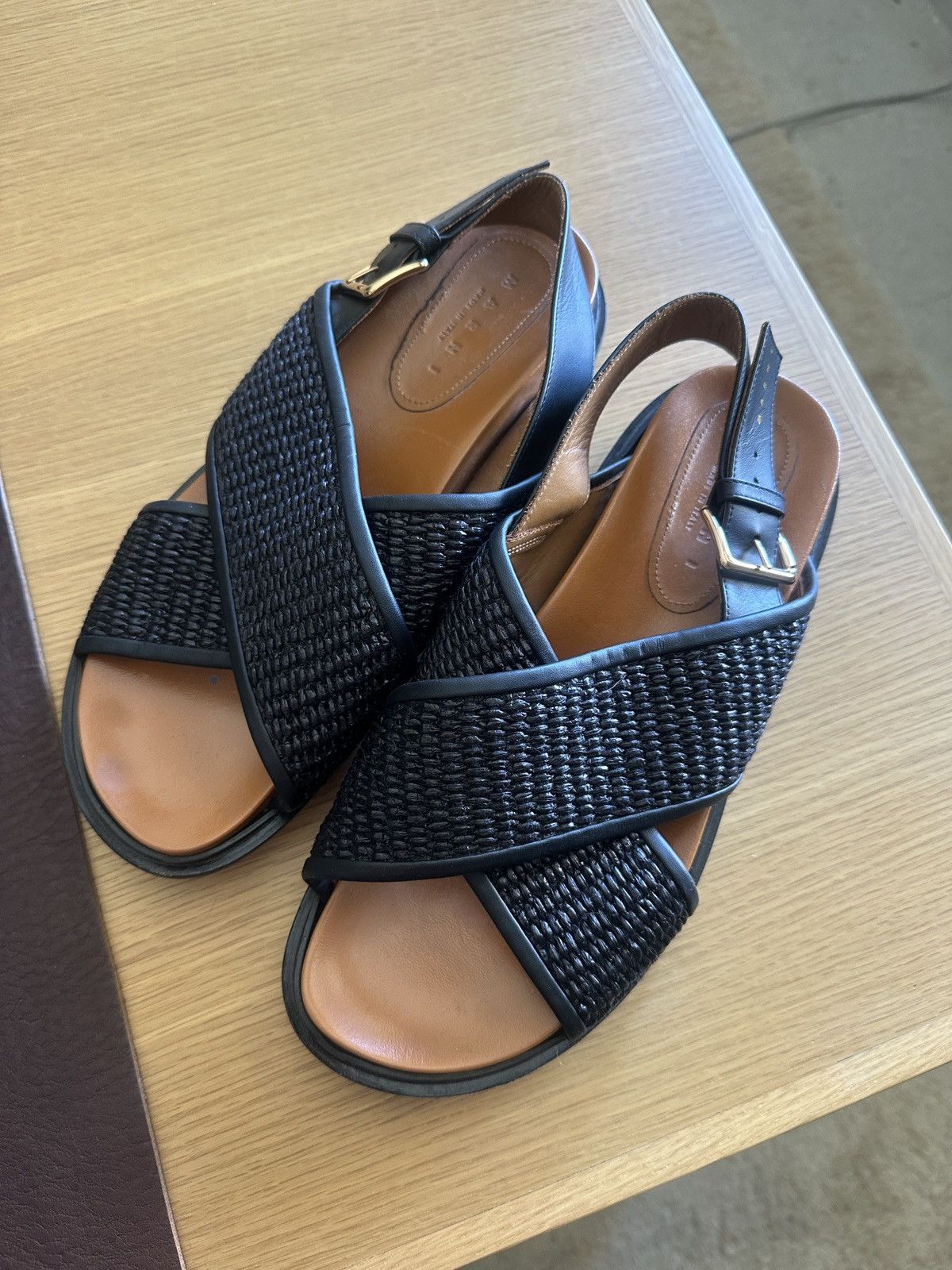 Marni MARNI FUSSBETT SANDALS Size US 11 / IT 41 - 1 Thumbnail