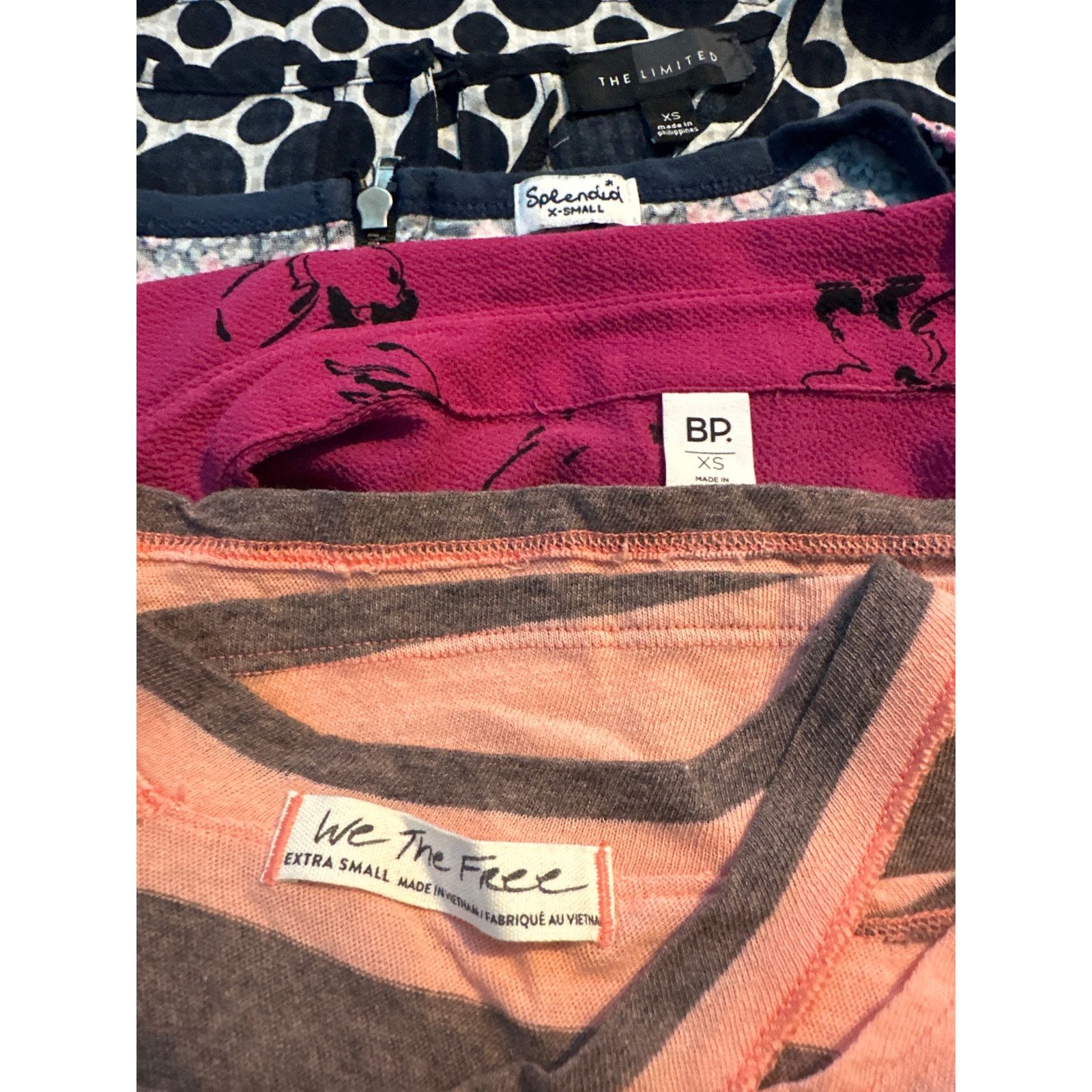 Free People Bundle Splendid We The Free BP The Limited 4 tops size XS Size XS / US 0-2 / IT 36-38 - 10 Thumbnail
