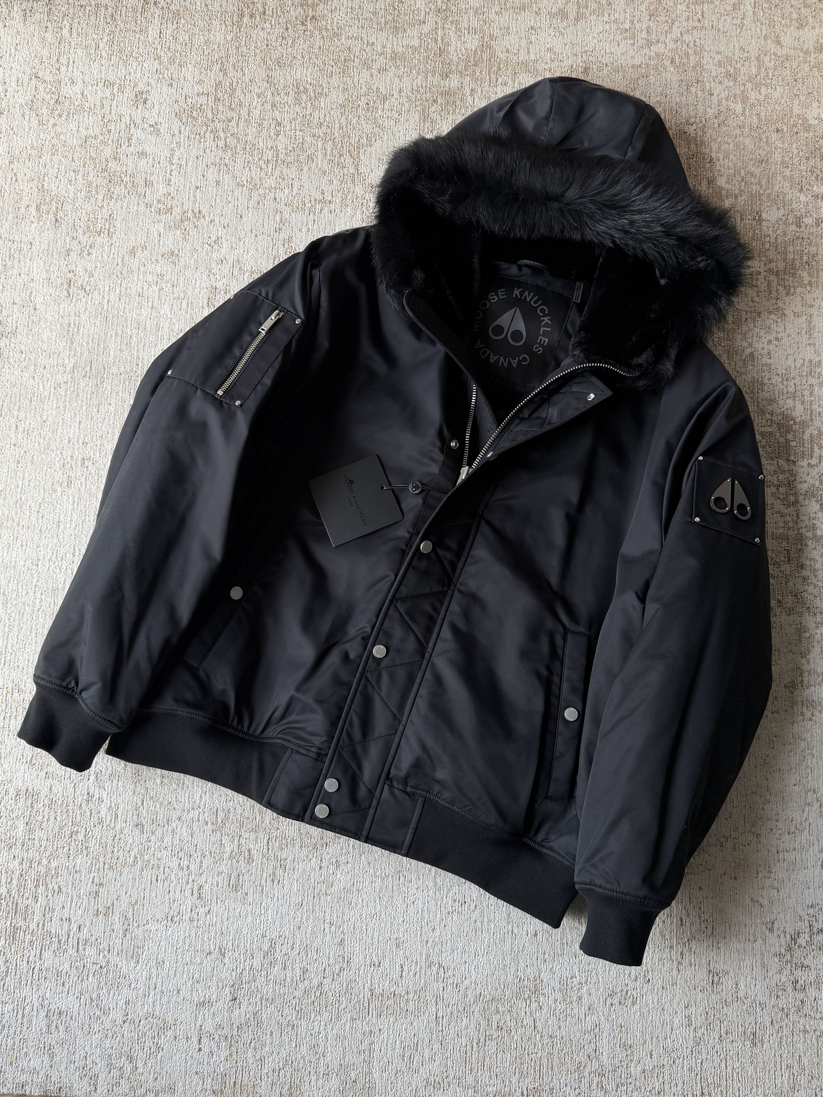 Moose Knuckles Moose Knuckles Bomber Jacket Size US XL / EU 56 / 4 - 1 Thumbnail