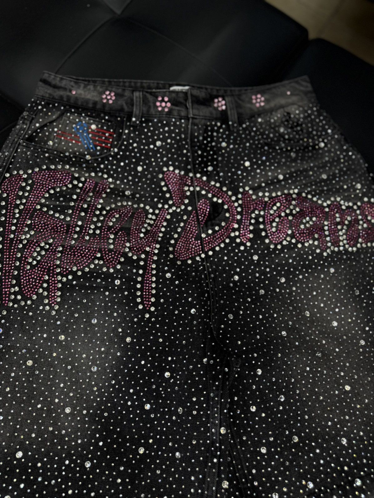Vale Vale Valley Dreams Rhinestone Shorts Size 30 Size US 30 / EU 46 - 4 Thumbnail