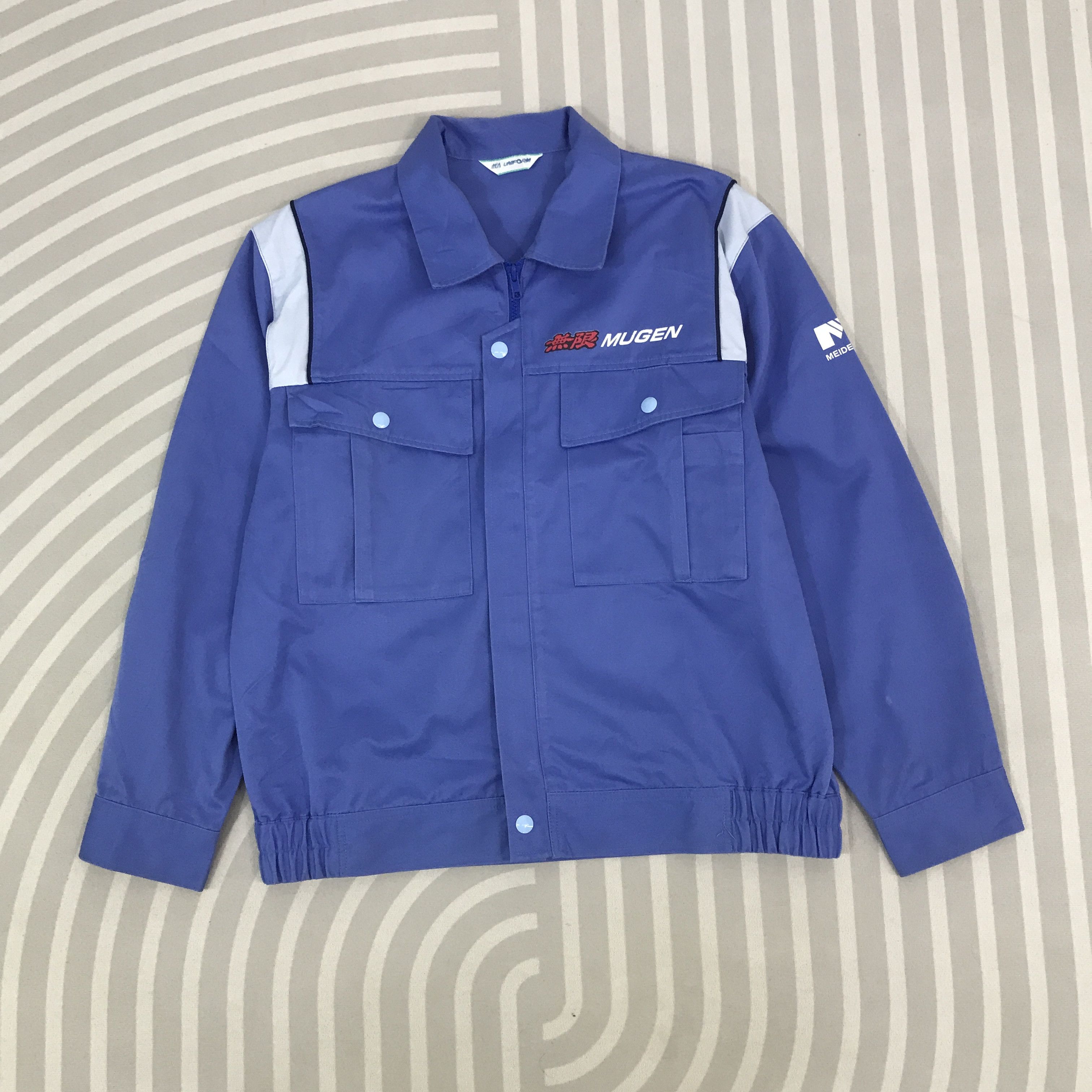 Japanese Brand × Vintage Vintage Honda Mugen Racing work uniform custom Jacket Size US L / EU 52-54 / 3 - 2 Thumbnail