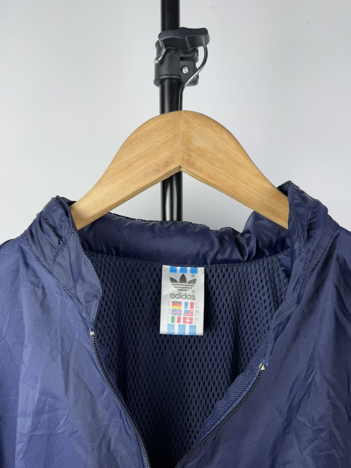 Adidas × Vintage Vintage 90s Adidas Anorak Nylon Track 1/4 Zip Y2K Jacket Size US S / EU 44-46 / 1 - 4 Thumbnail