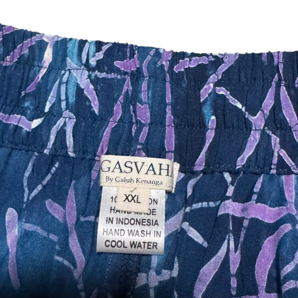 Other AGASVAHA Mutlicolor 100% Rayon Hand Made Shorts Women's 2XL Size 34" / US 12 / IT 48 - 3 Thumbnail
