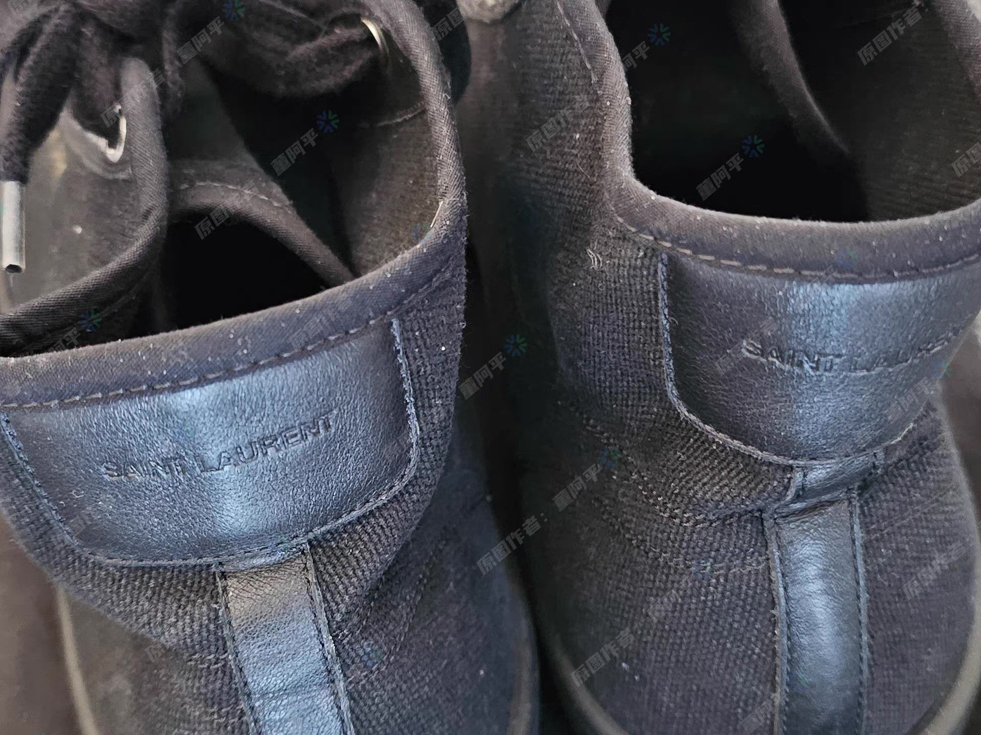 Saint Laurent Paris Saint Laurent black high-top casual sneakers Q4 Size US 9 / EU 42 - 5 Thumbnail