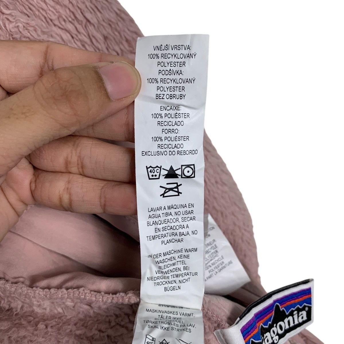 Patagonia PATAGONIA Snap Button Pink Fleece Women’s Jacket #1588-C71 Size XXL / US 16-18 / IT 52-54 - 18 Thumbnail