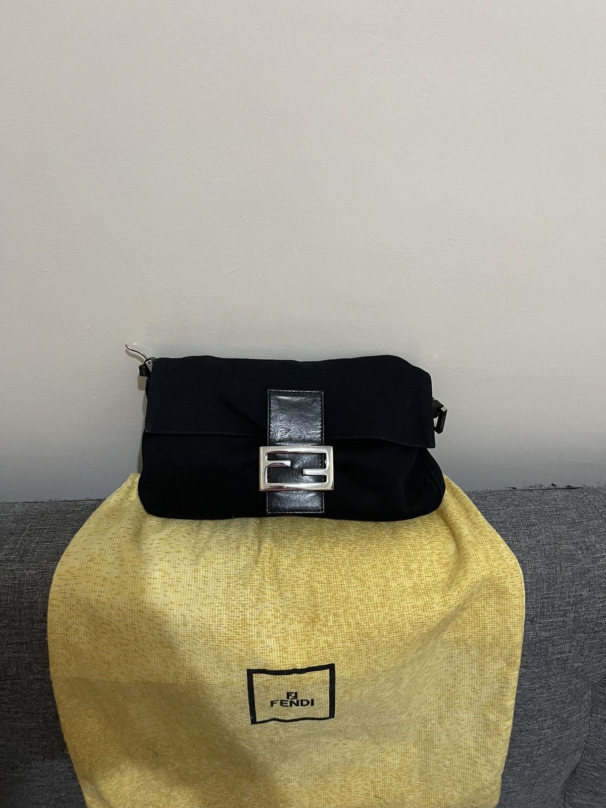 Fendi × Vintage Fendi Neoprene Baguette Size ONE SIZE - 11 Thumbnail