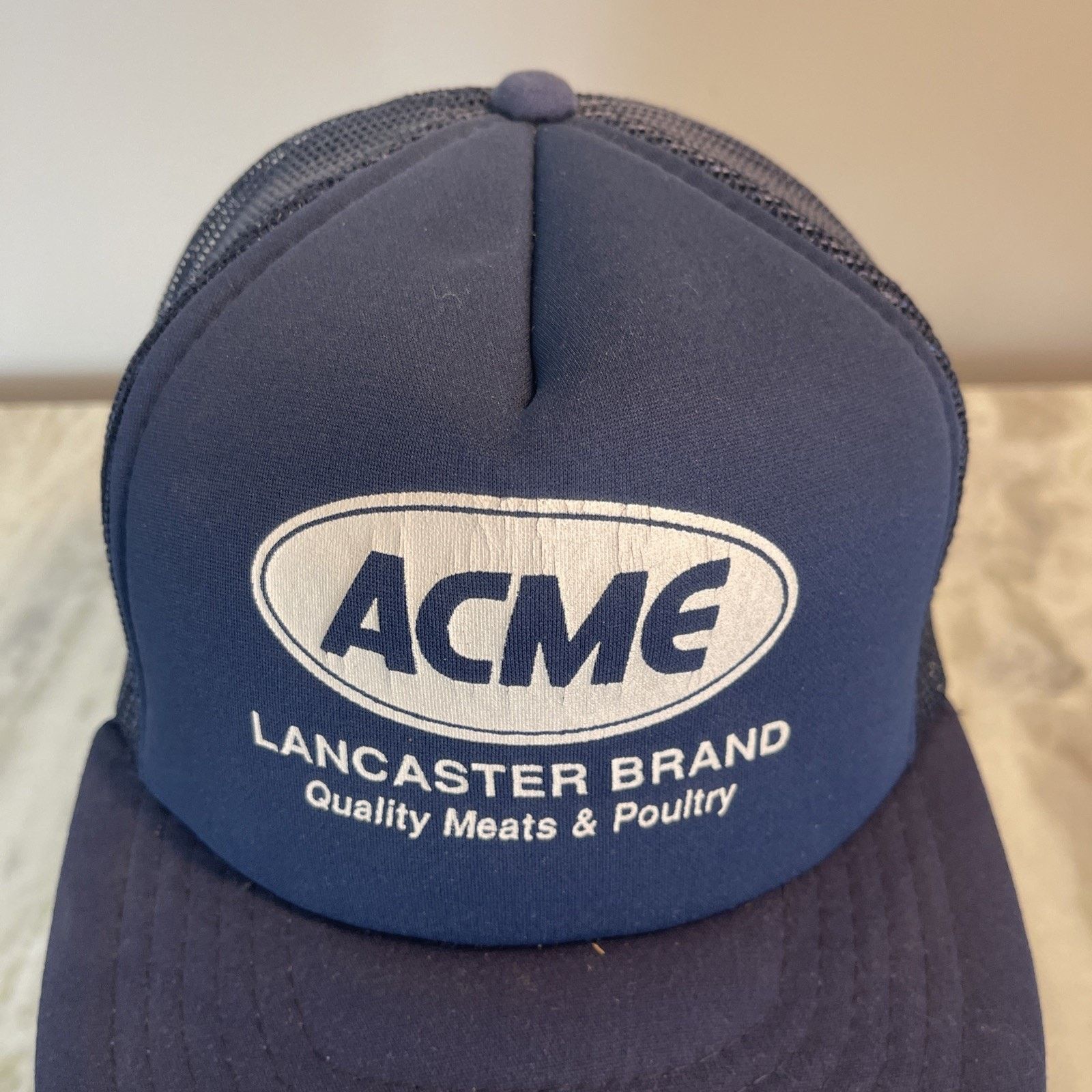 Vintage Vtg 1980’s Trucker Hat Snapback Cap ACME Food Lancaster 9 Size ONE SIZE - 2 Thumbnail