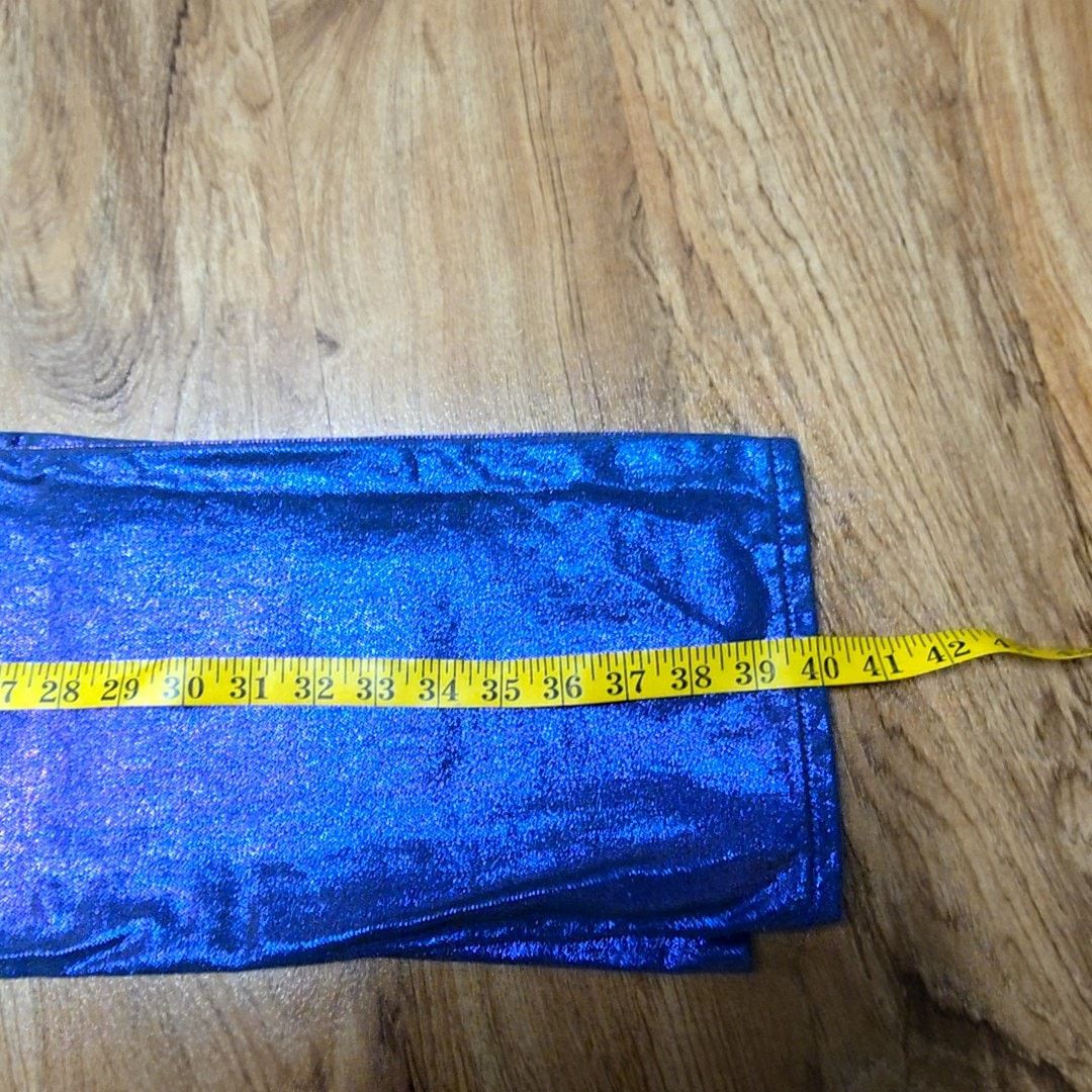 Levi's Levi's Ribcage Straight Ankle Metallic Purple Jeans 24 Size 24" / US 00 / IT 34 - 18 Thumbnail