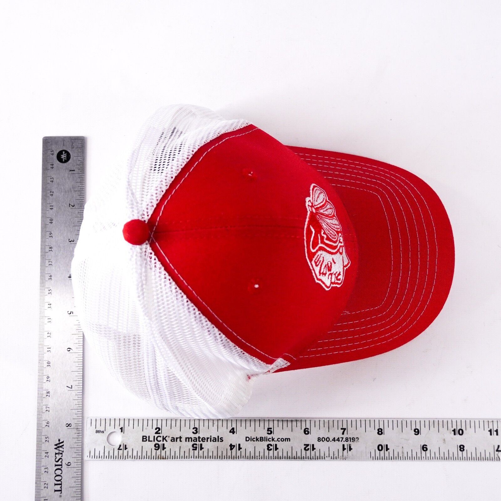 NHL Chicago Blackhawks NHL Hockey Baseball Hat Visor Cap Red Size ONE SIZE - 8 Thumbnail