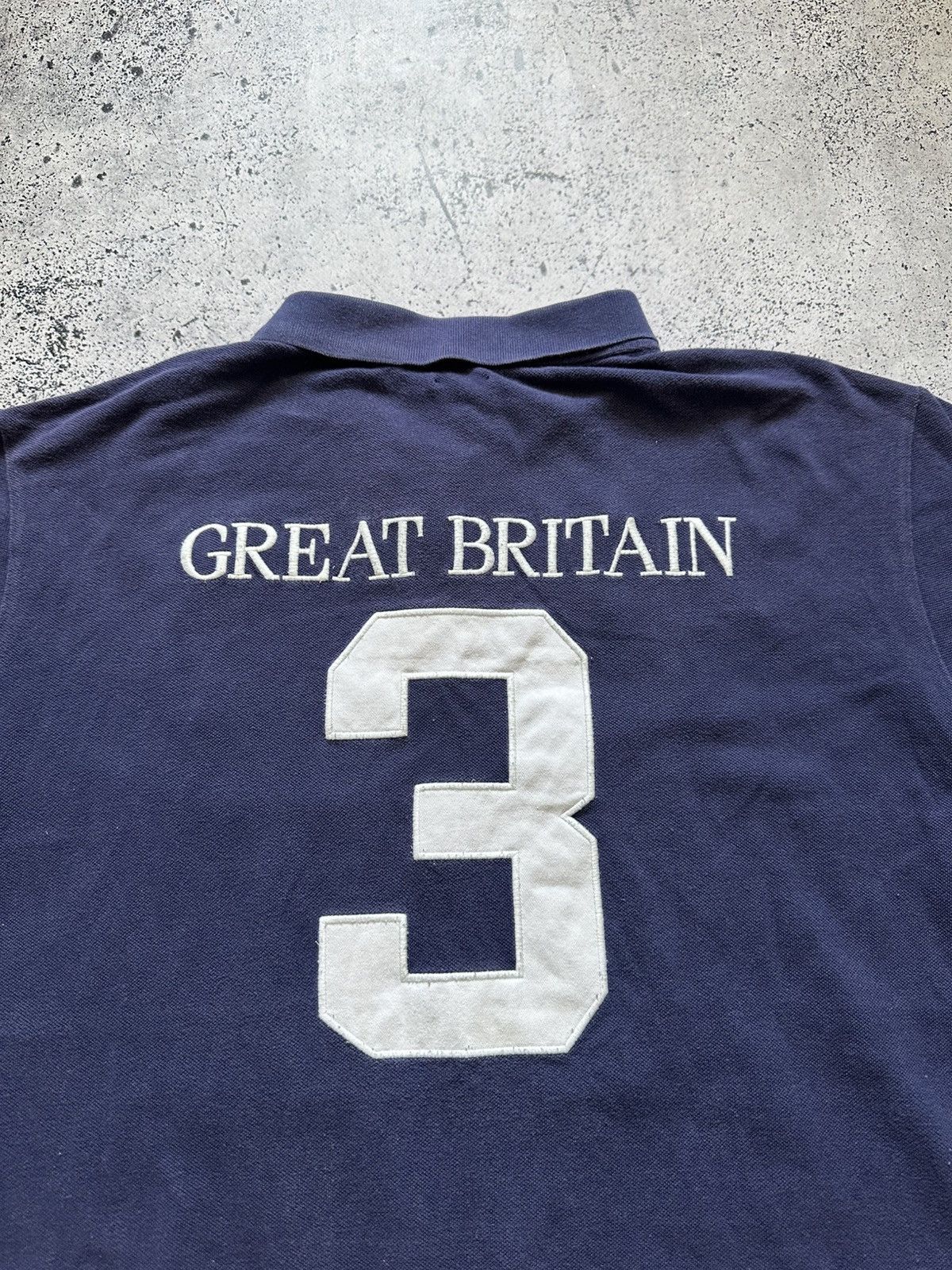 Polo Ralph Lauren Vintage Polo Ralph Lauren Great Britain Chief Keef Y2K USA Size US XXL / EU 58 / 5 - 3 Thumbnail